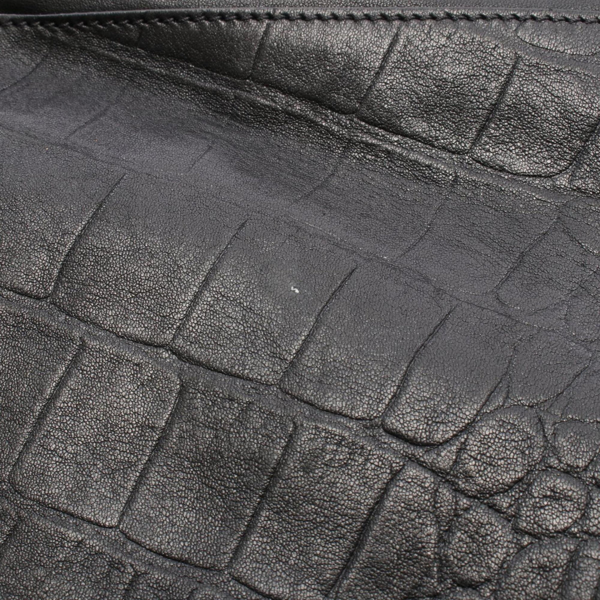 Jimmy Choo Black Leather Backpack Handbag (Pre-Owned)
