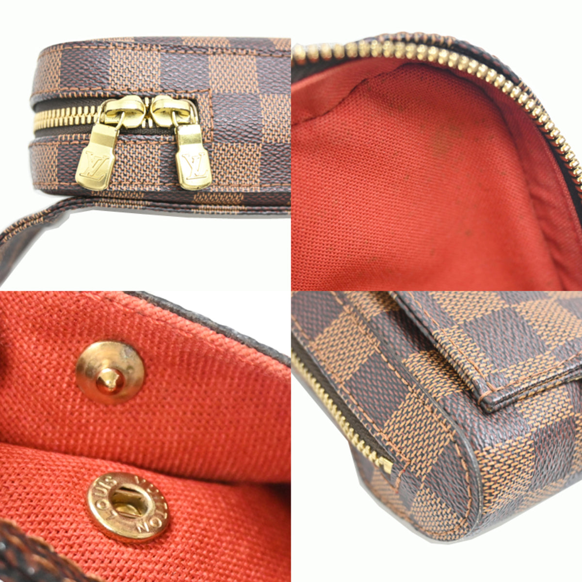 Louis Vuitton Brown Damier Canvas Sling Bag (Pre-Owned)
