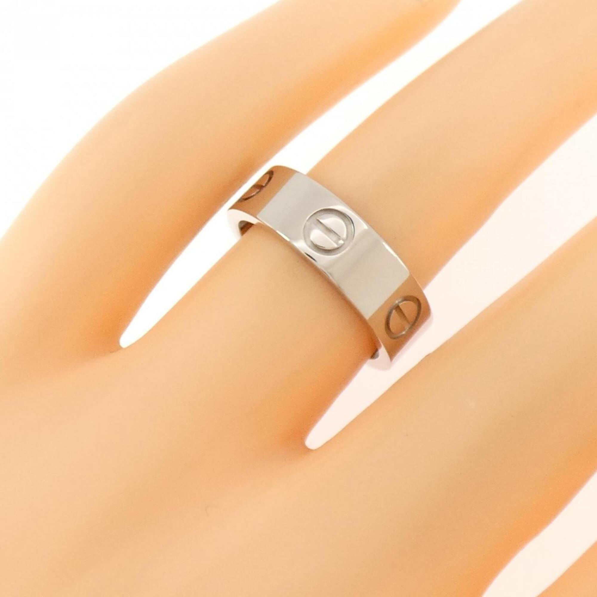 Cartier Love White Gold (18K) Band Ring (Pre-Owned)