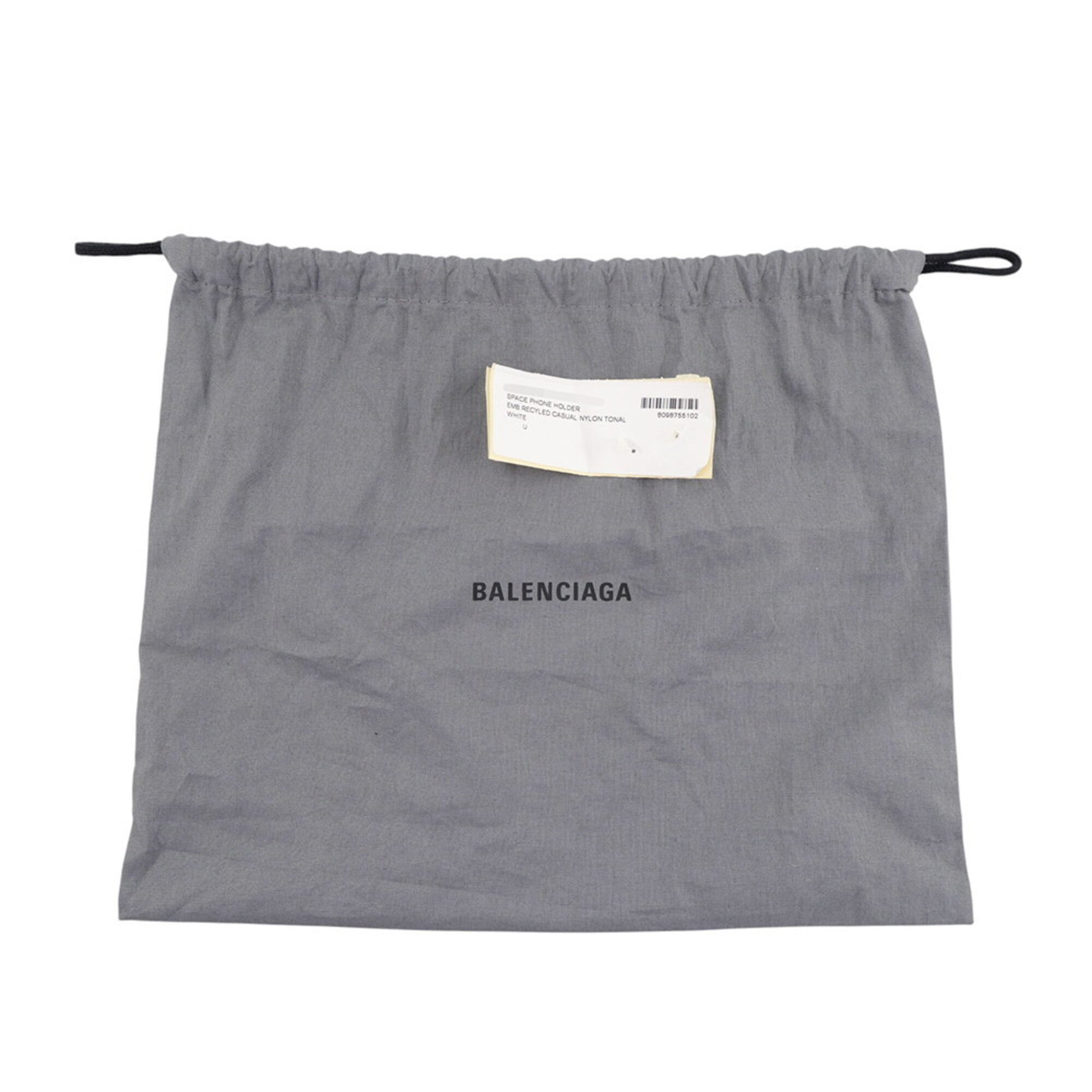 Balenciaga White Canvas Handbag Shoulder Bag (Pre-Owned)