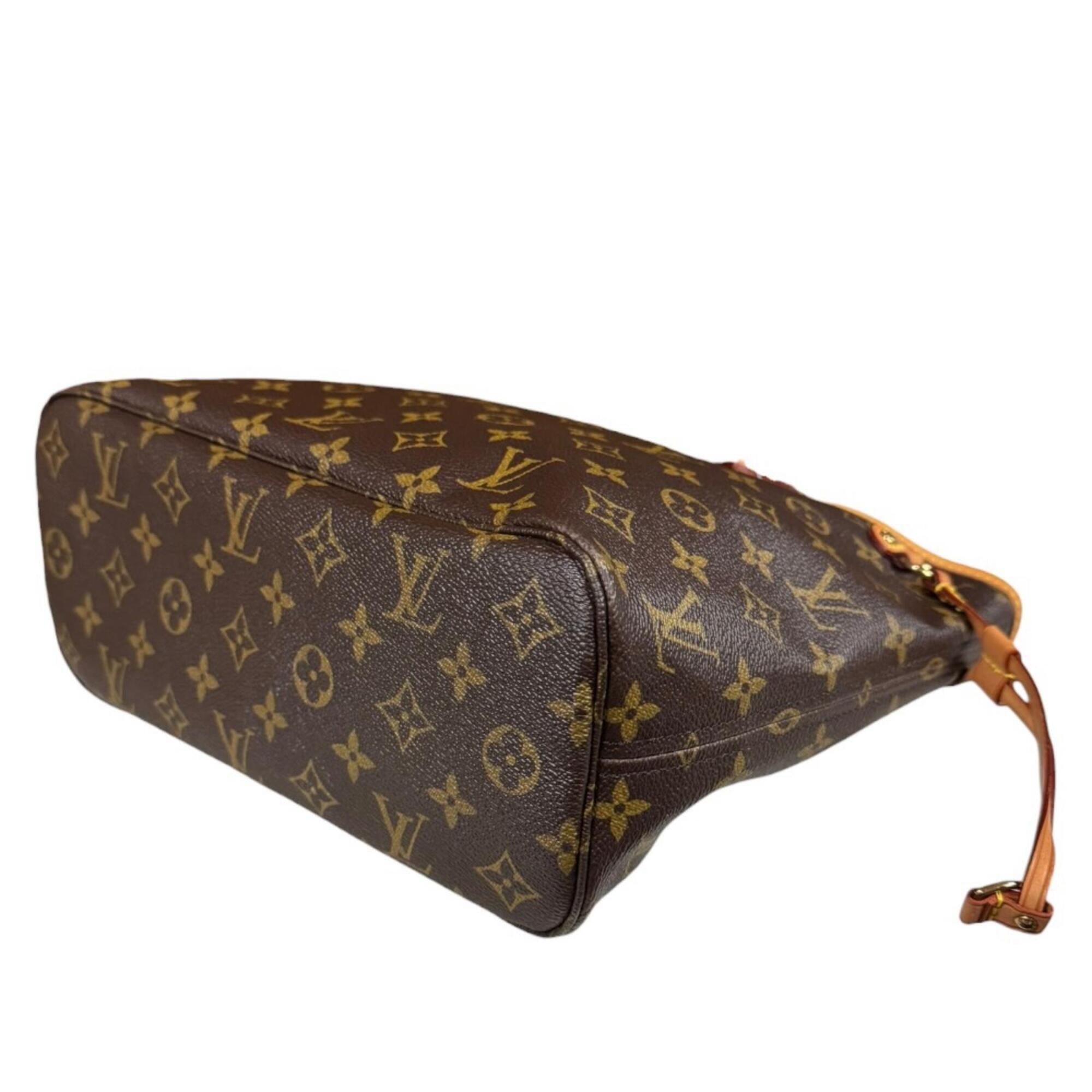 Louis Vuitton Brown Monogram Canvas Tote Bag (Pre-Owned)