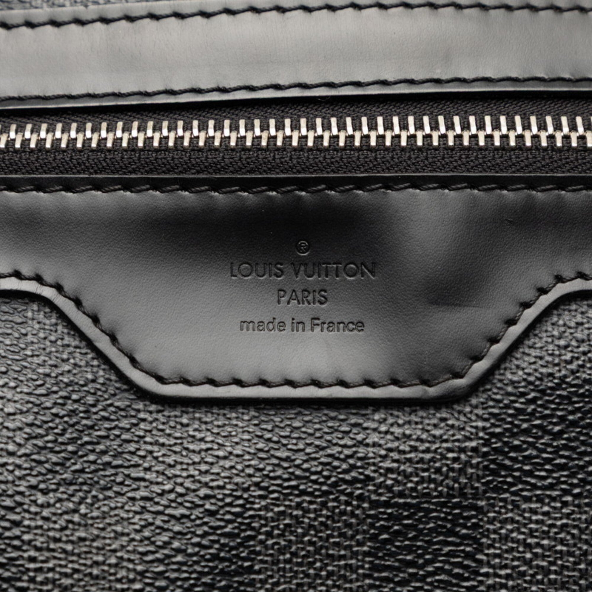 Louis Vuitton Black Pvc Leather Shoulder Bag (Pre-Owned)