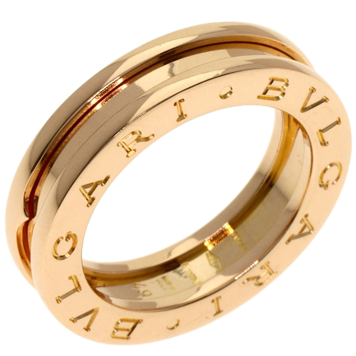 Bvlgari Pink Gold Pink Gold (18K) Band Ring (Pre-Owned)