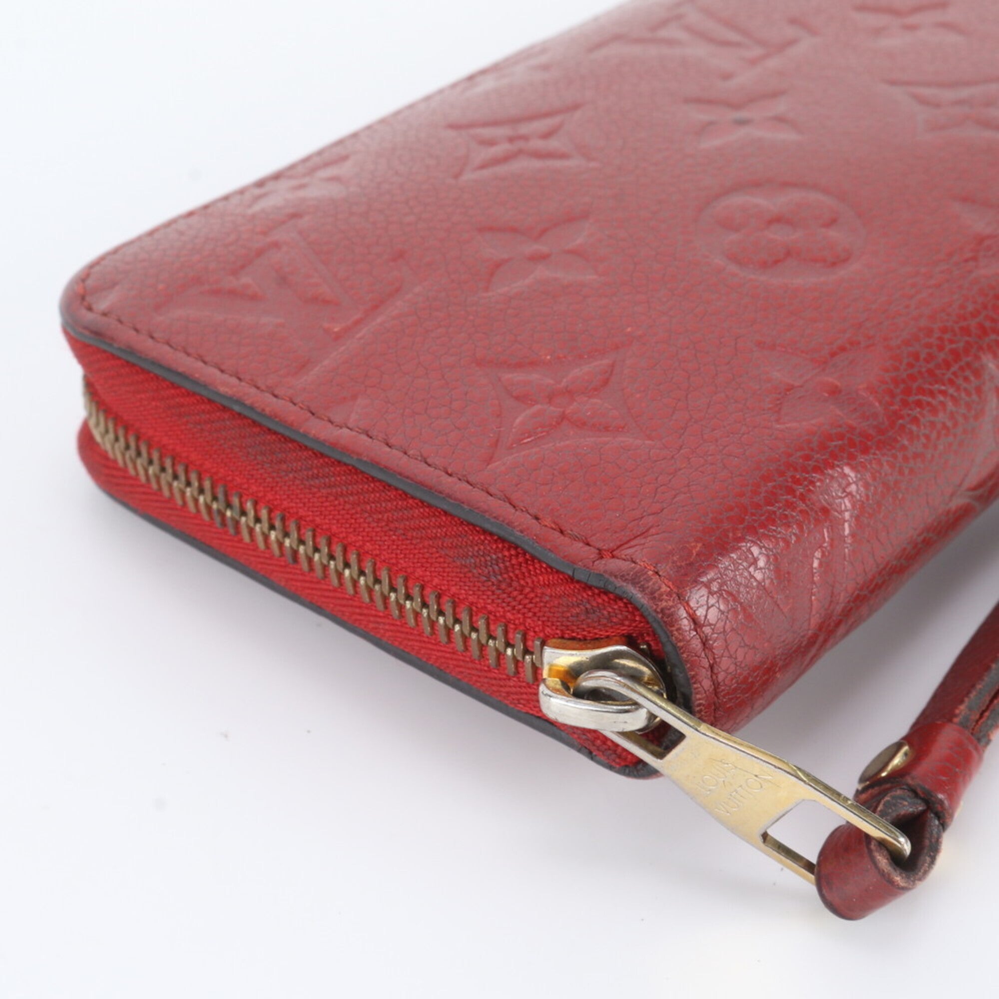Louis Vuitton Monogram Empreinte Sacrlet Leather Long Wallet (Bi-Fold) (Pre-Owned)