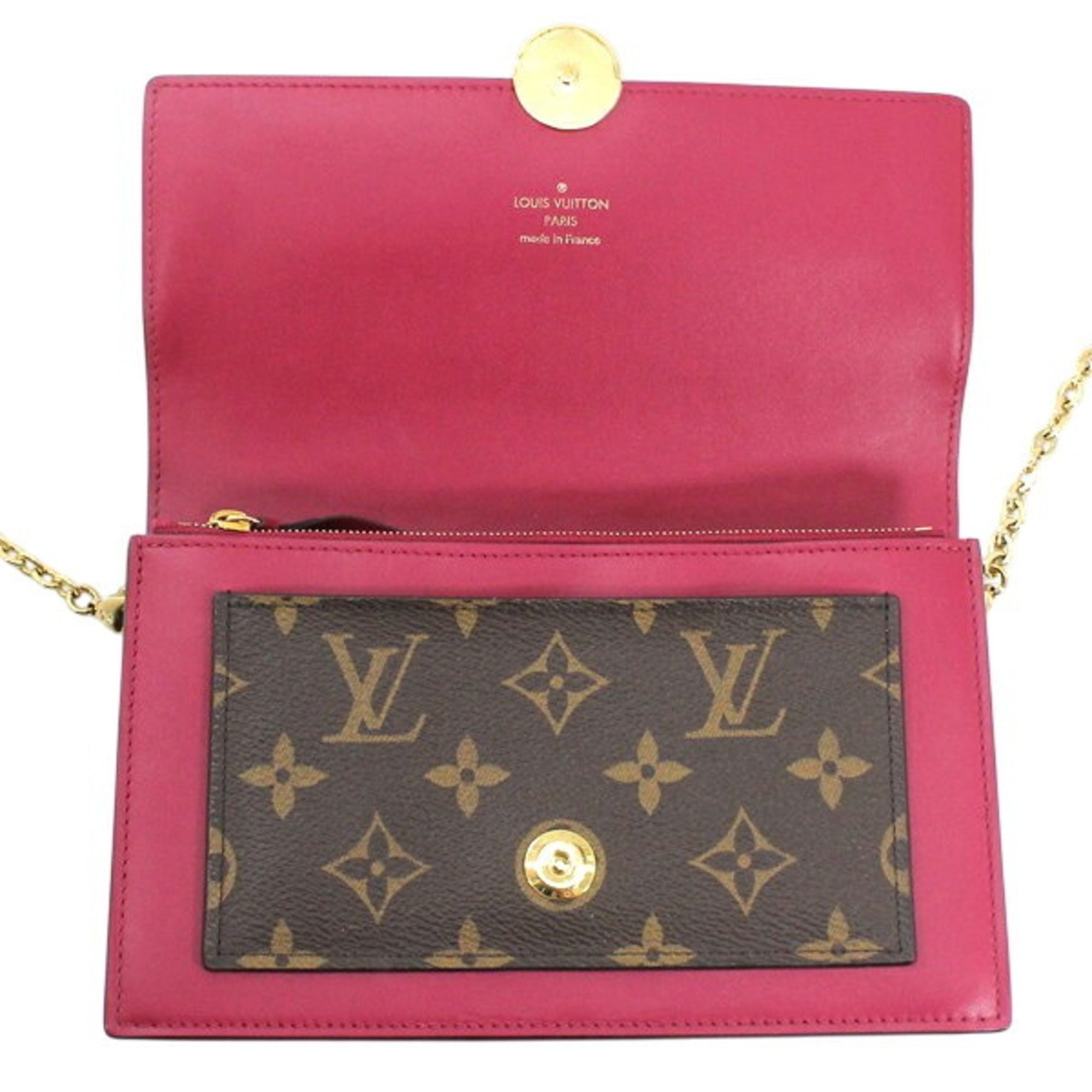 Louis Vuitton Fuchsia Monogram Monogram Leather Canvas Shoulder Bag (Pre-Owned)