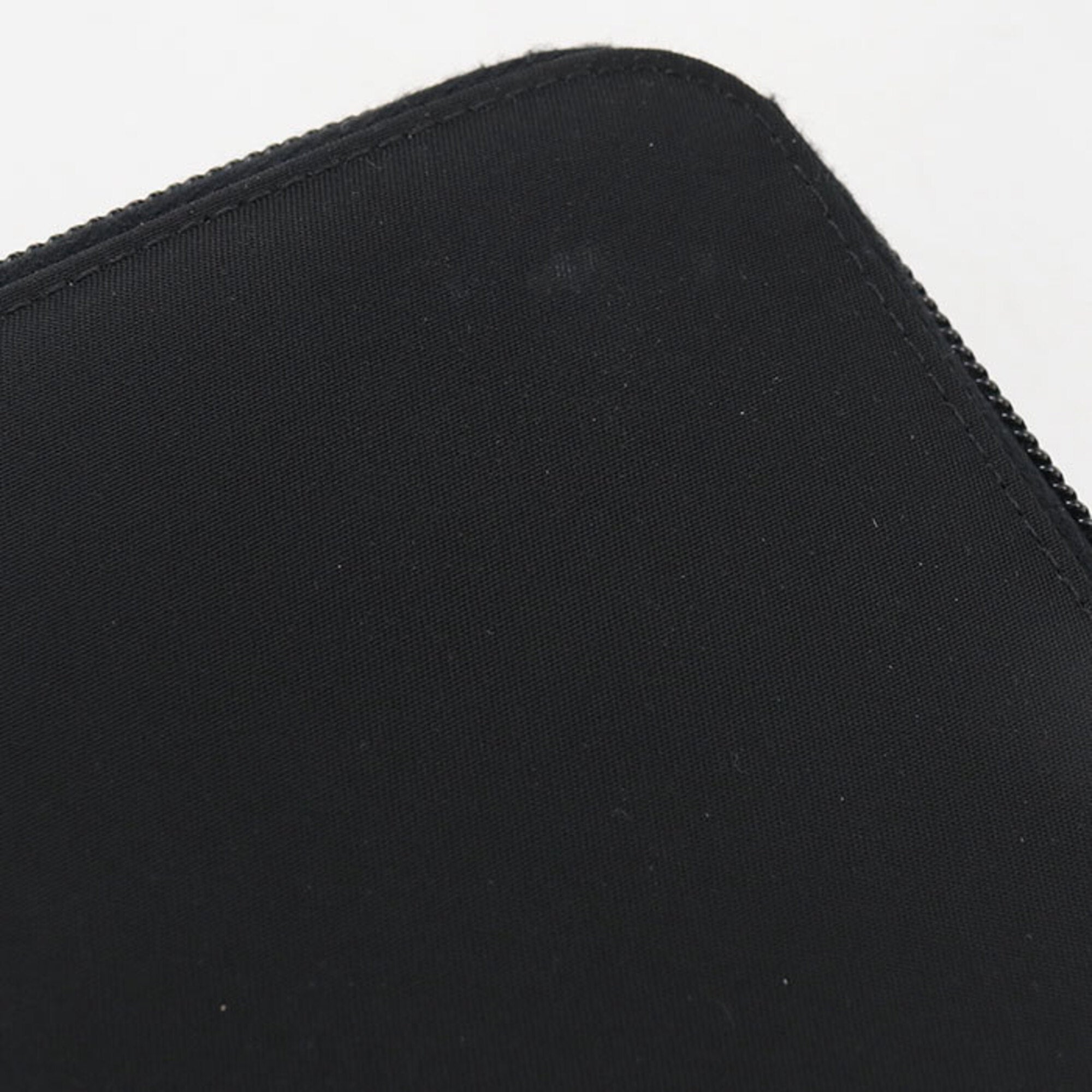 Prada Black Nylon Long Wallet (Bi-Fold) (Pre-Owned)