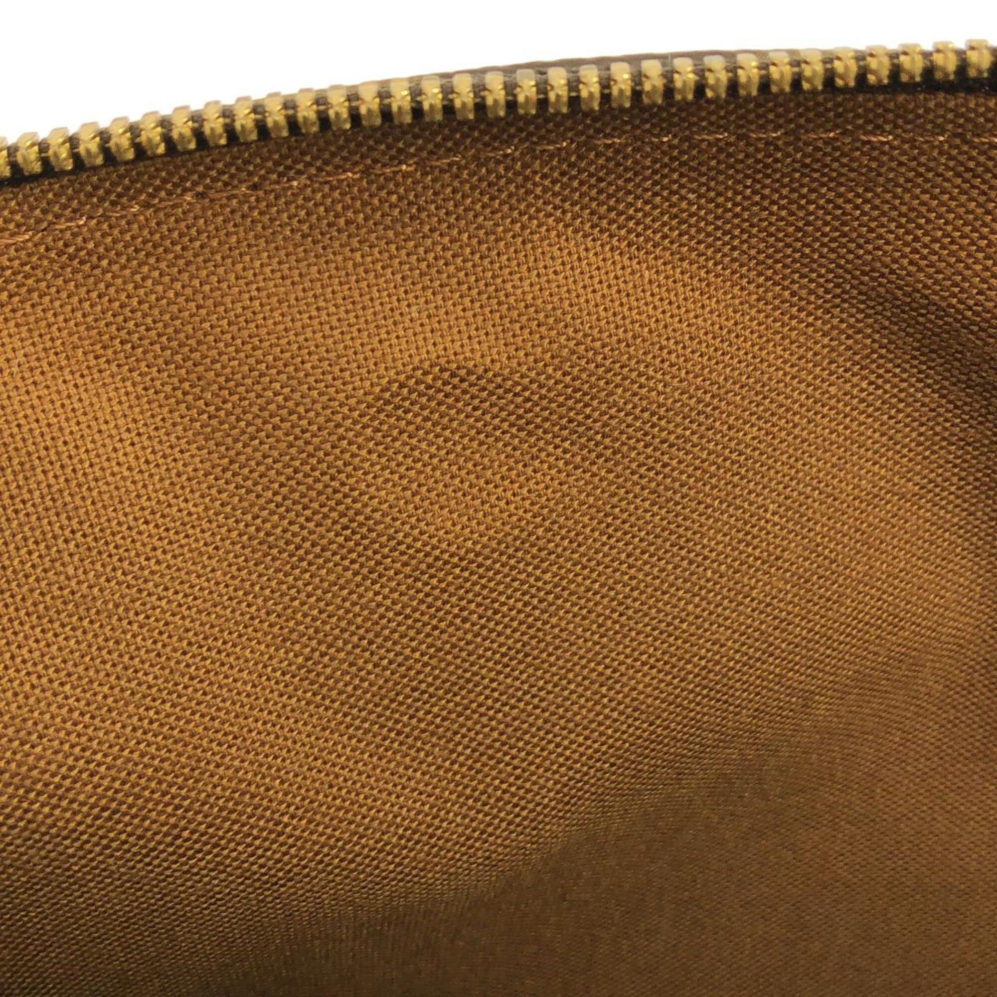 Louis Vuitton Marron Coated Canvas Handbag (Pre-Owned)