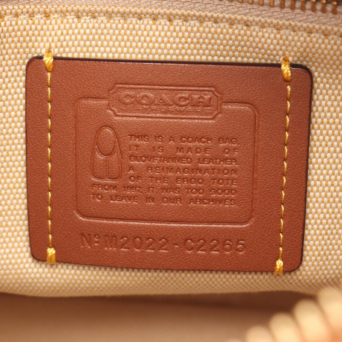 Coach Brown Leather Handbag Shoulder Bag (Pre-Owned)