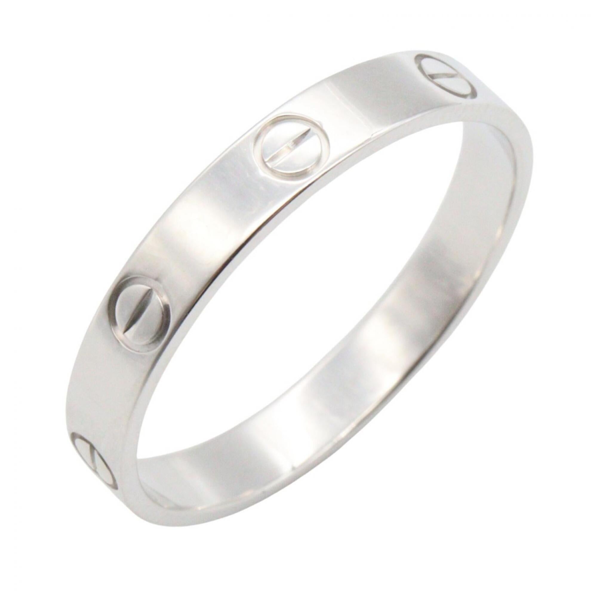 Cartier Silver White Gold (18K) Band Ring (Pre-Owned)