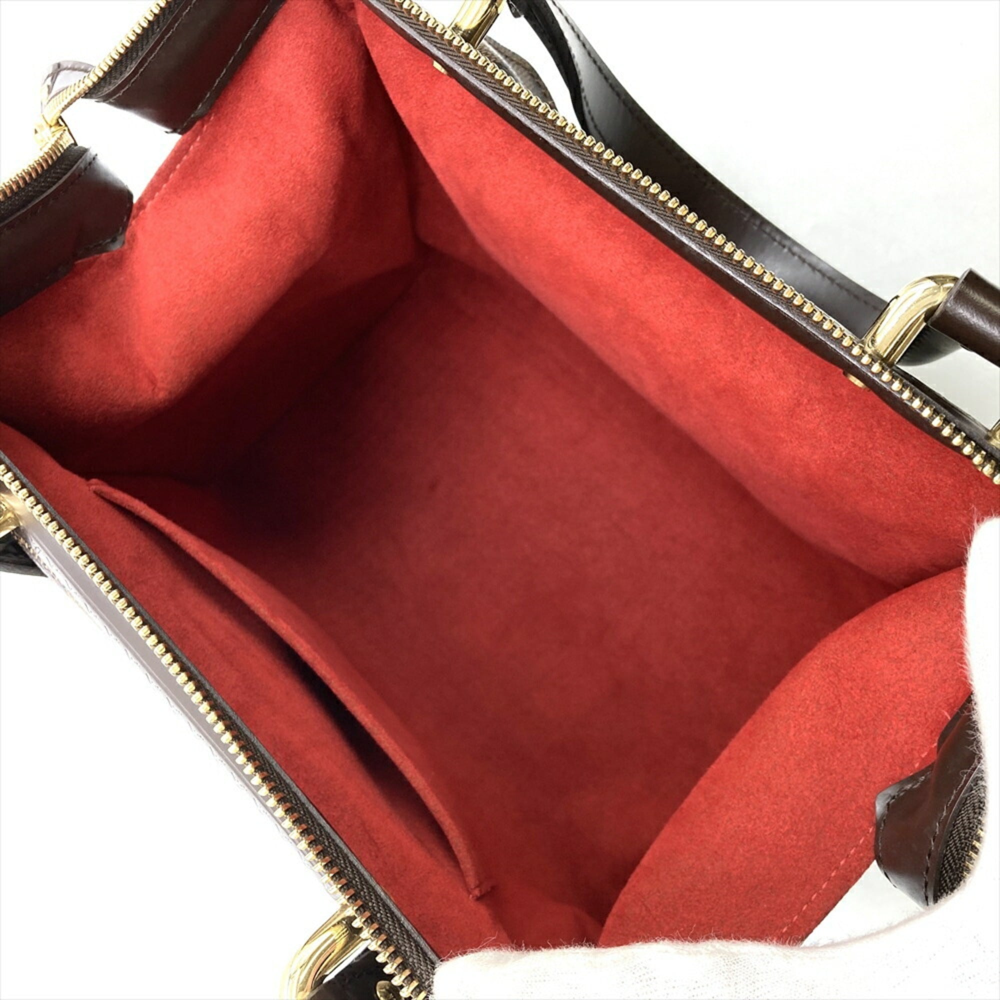 Louis Vuitton Brown Damier Canvas Ebene Damier Canvas Handbag (Pre-Owned)