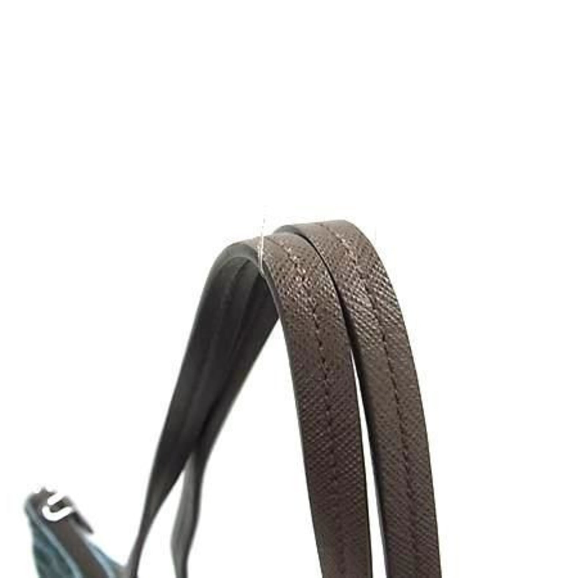 Prada Brown Green Nylon Shoulder Bag (Pre-Owned)
