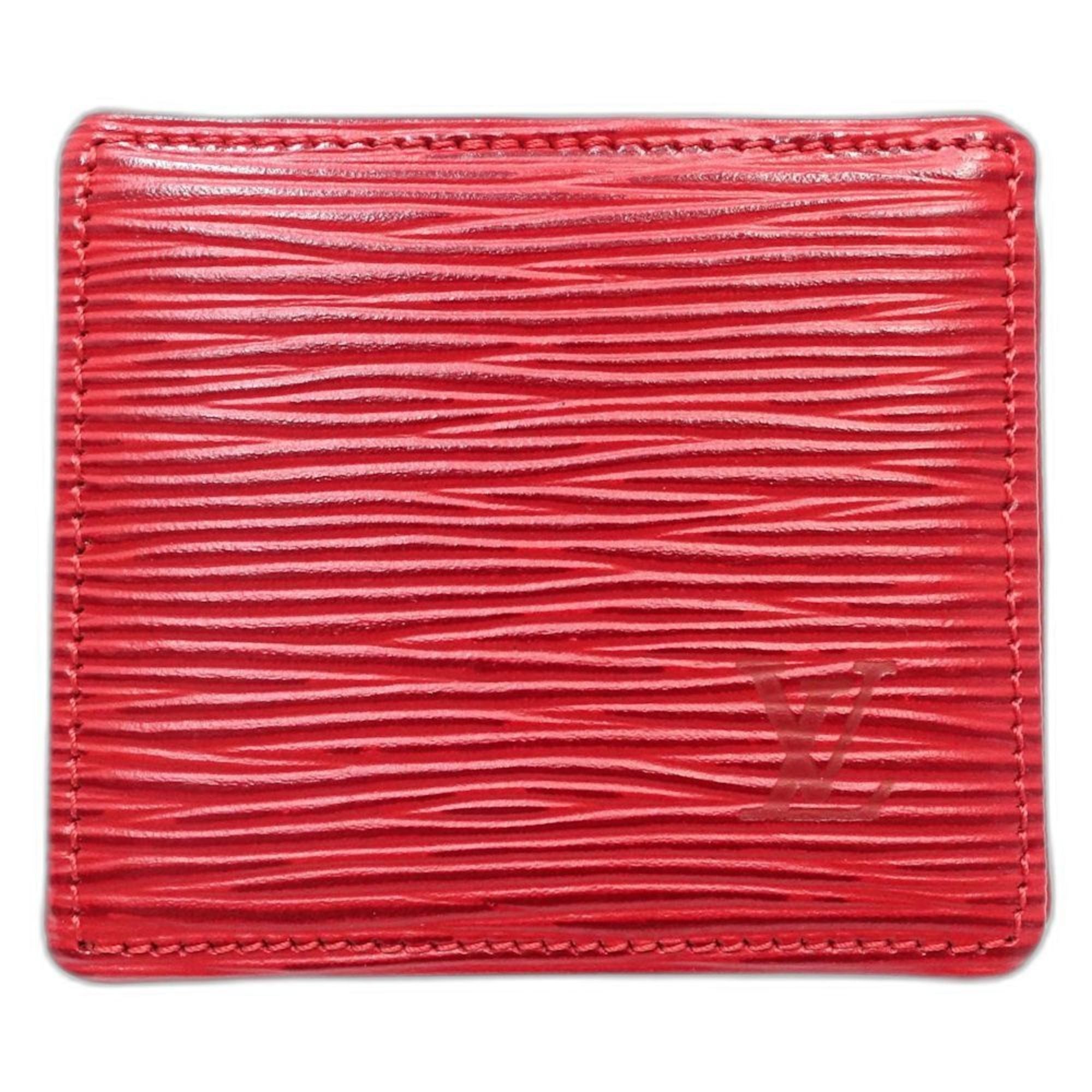 Louis Vuitton Castilian Red Epi Leather Coin Purse/Coin Case (Pre-Owned)
