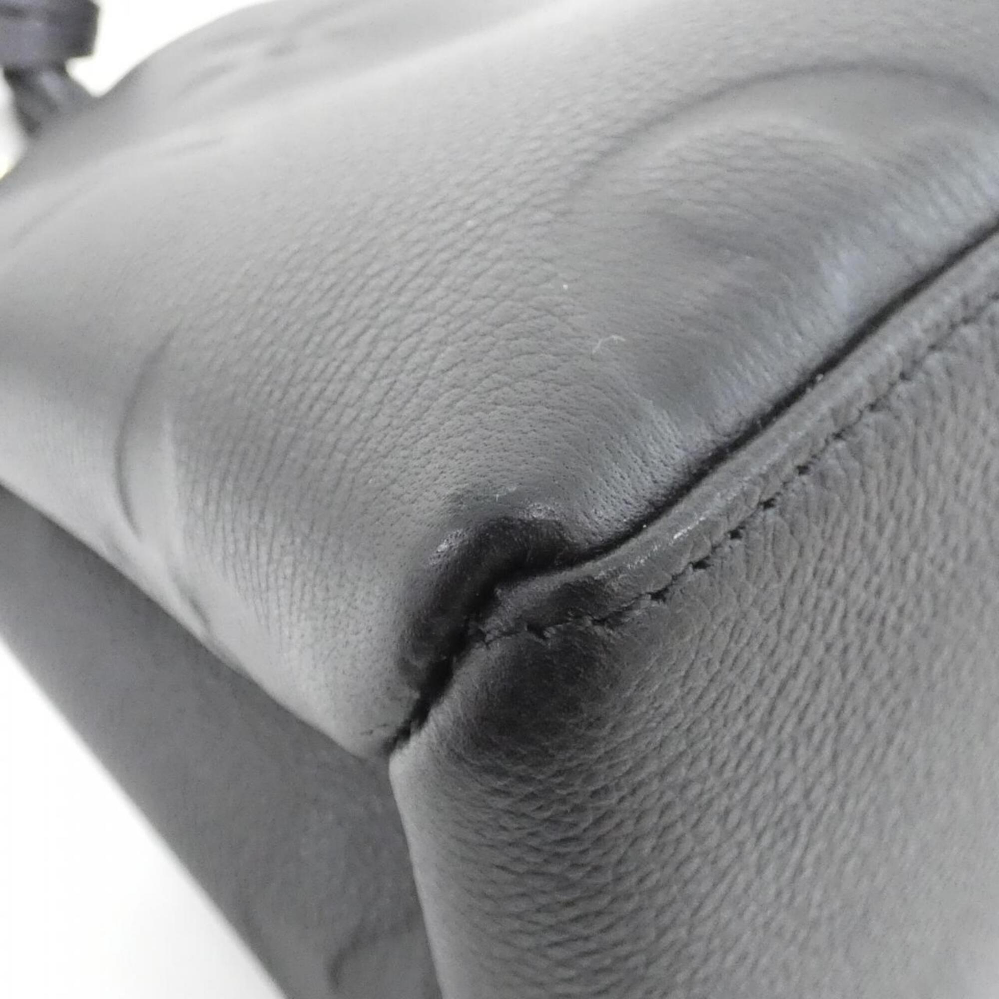 Louis Vuitton Monogram Empreinte Black Leather Handbag (Pre-Owned)