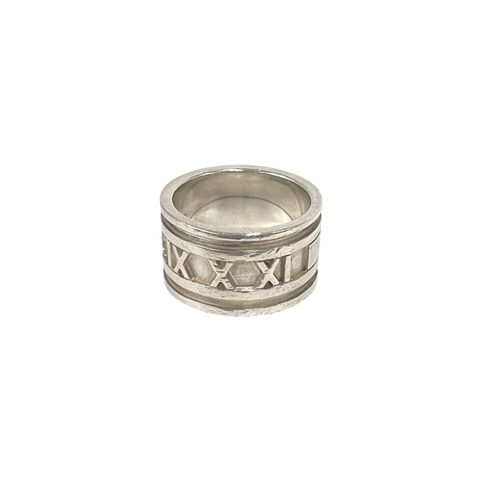 Tiffany Silver Silver 925 Band Ring (Pre-Owned)