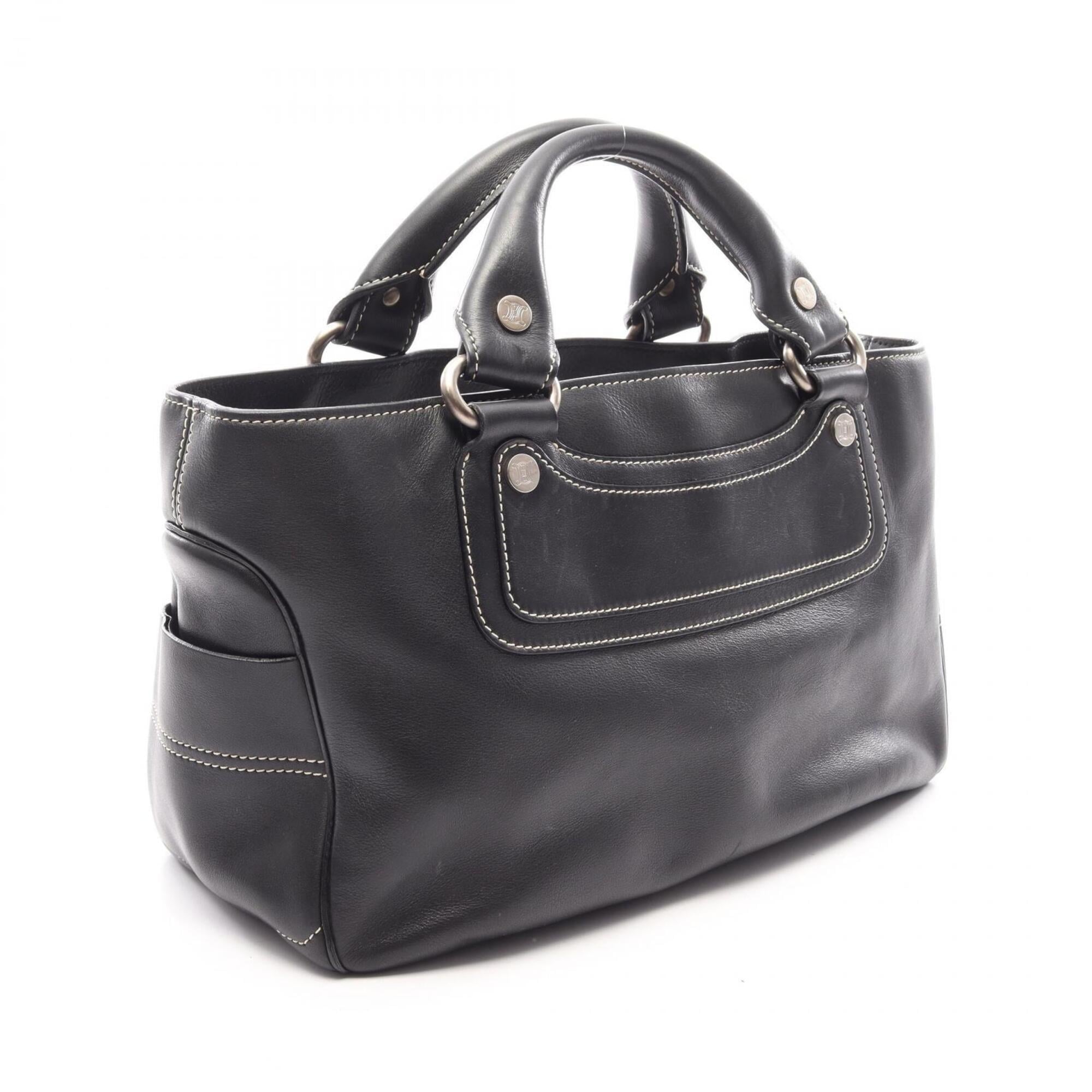 Celine Black Leather Handbag (Pre-Owned)