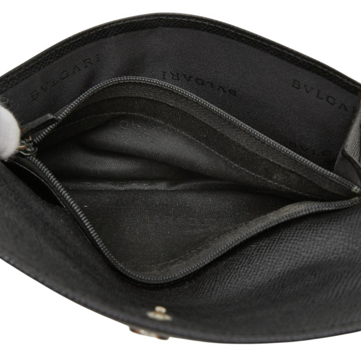 Bvlgari Black Leather Wallet (Bi-Fold) (Pre-Owned)