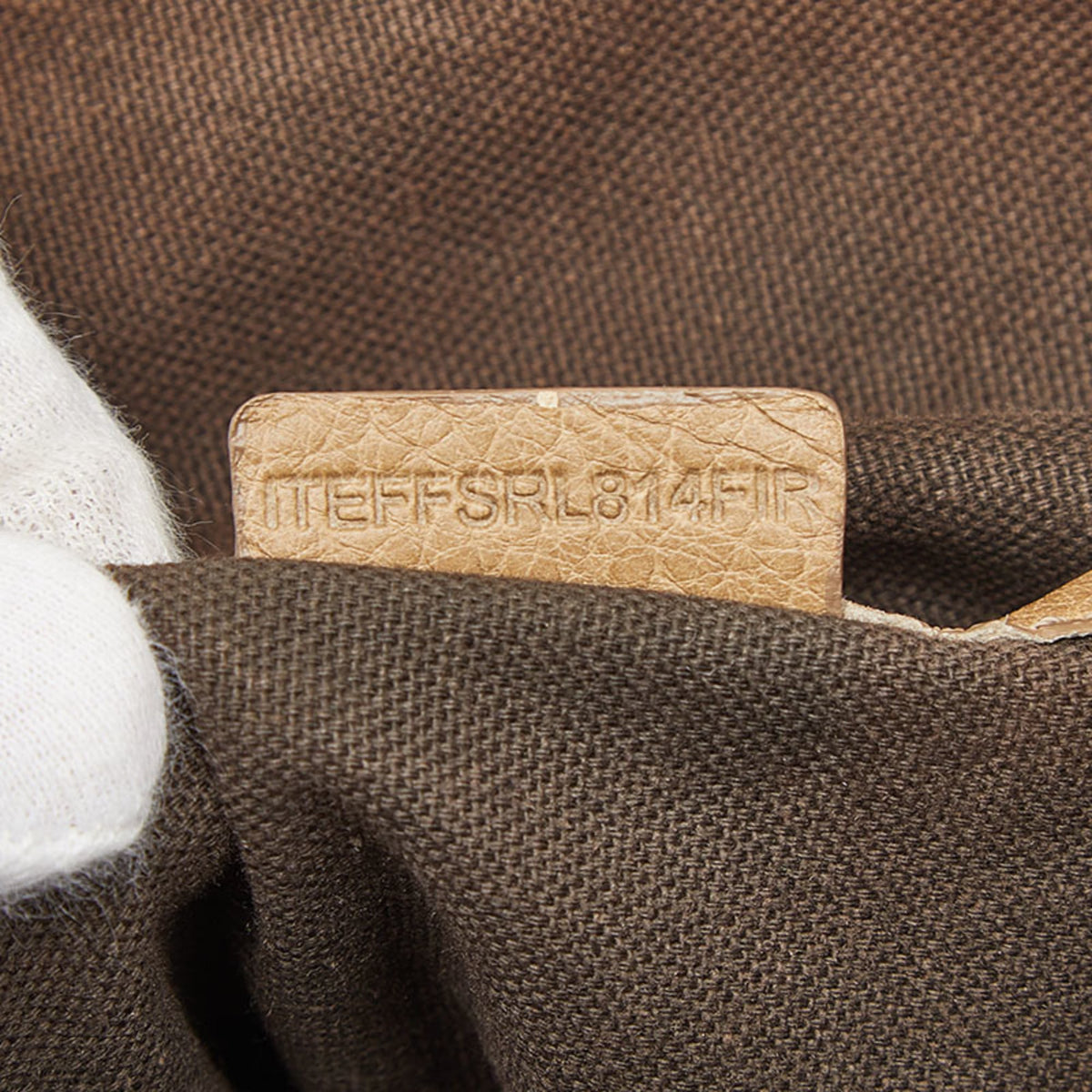 Burberry Beige Leather Handbag Shoulder Bag (Pre-Owned)