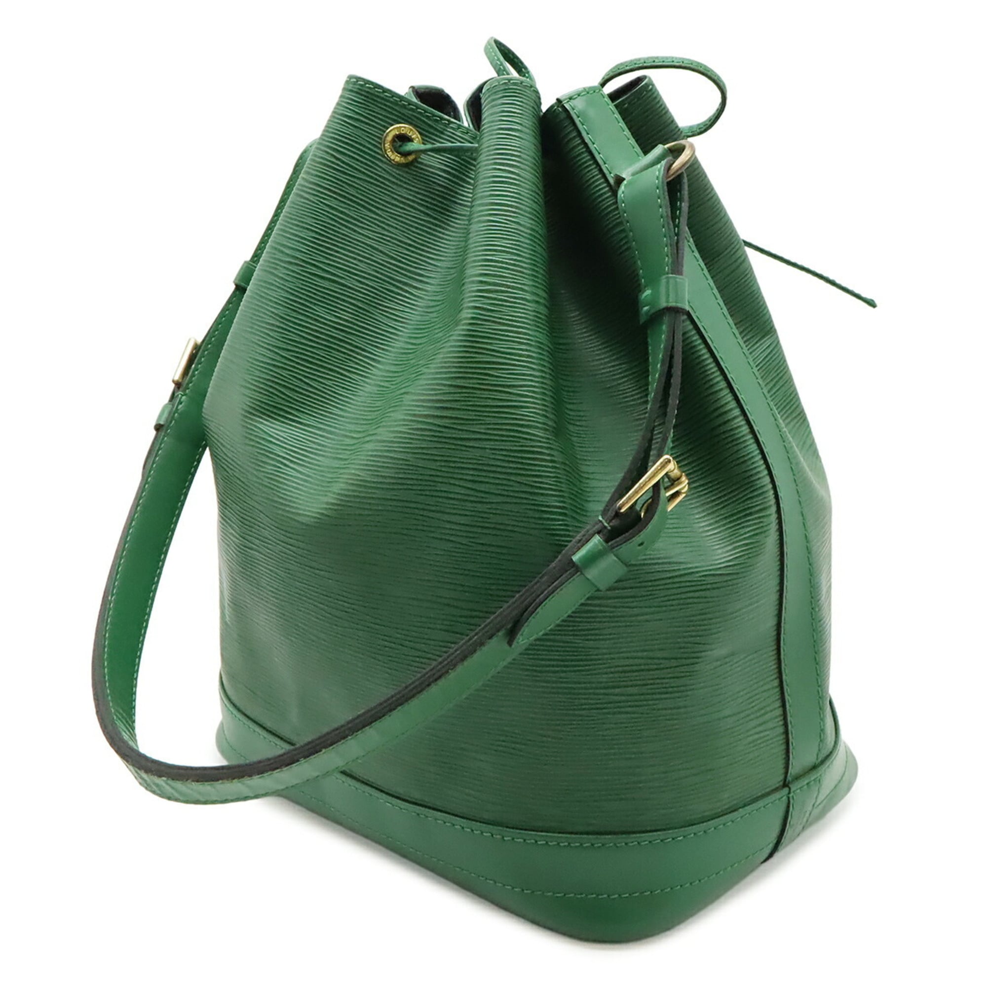 Louis Vuitton Borneo Green Green Epi Leather Shoulder Bag (Pre-Owned)