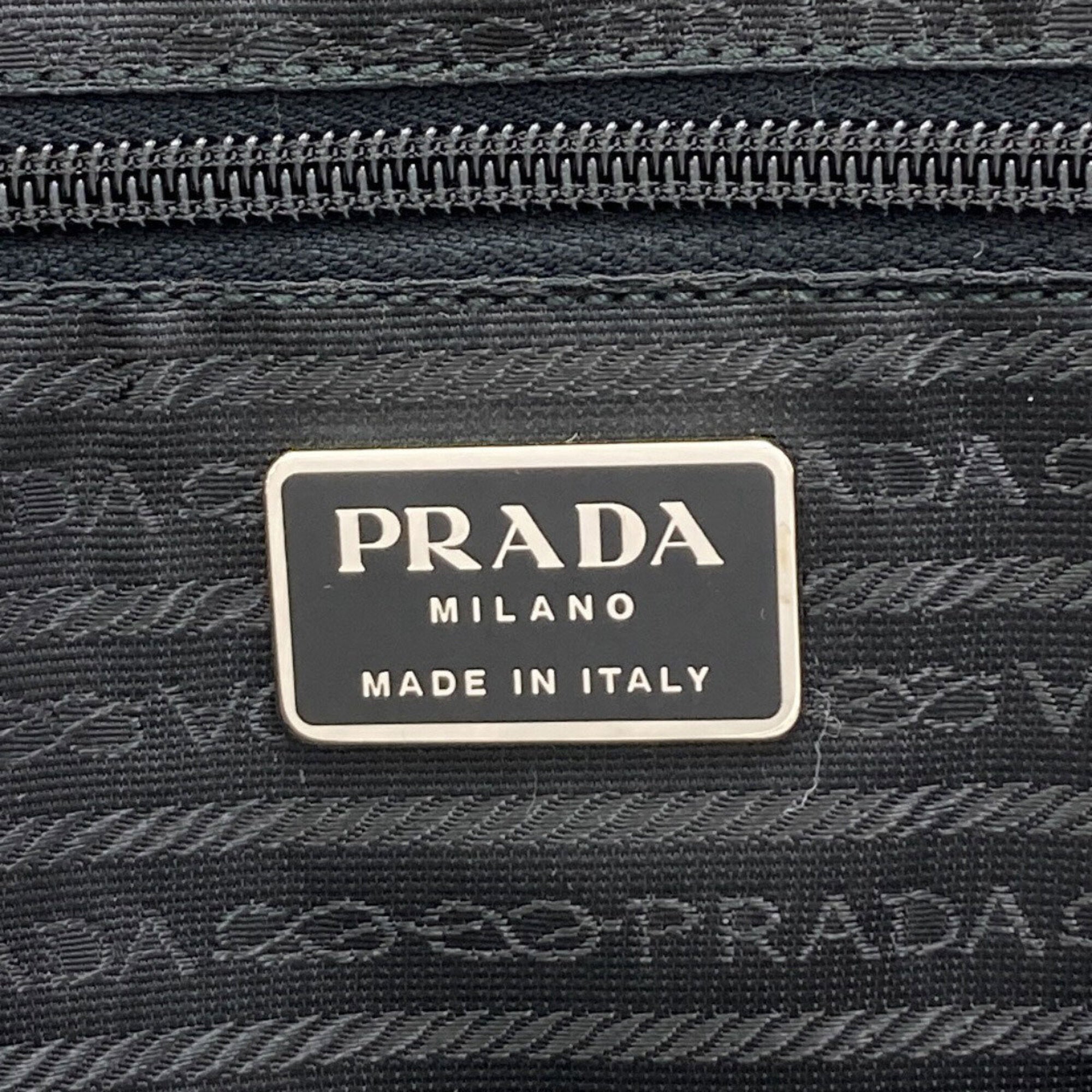 Prada Black Nylon Handbag (Pre-Owned)