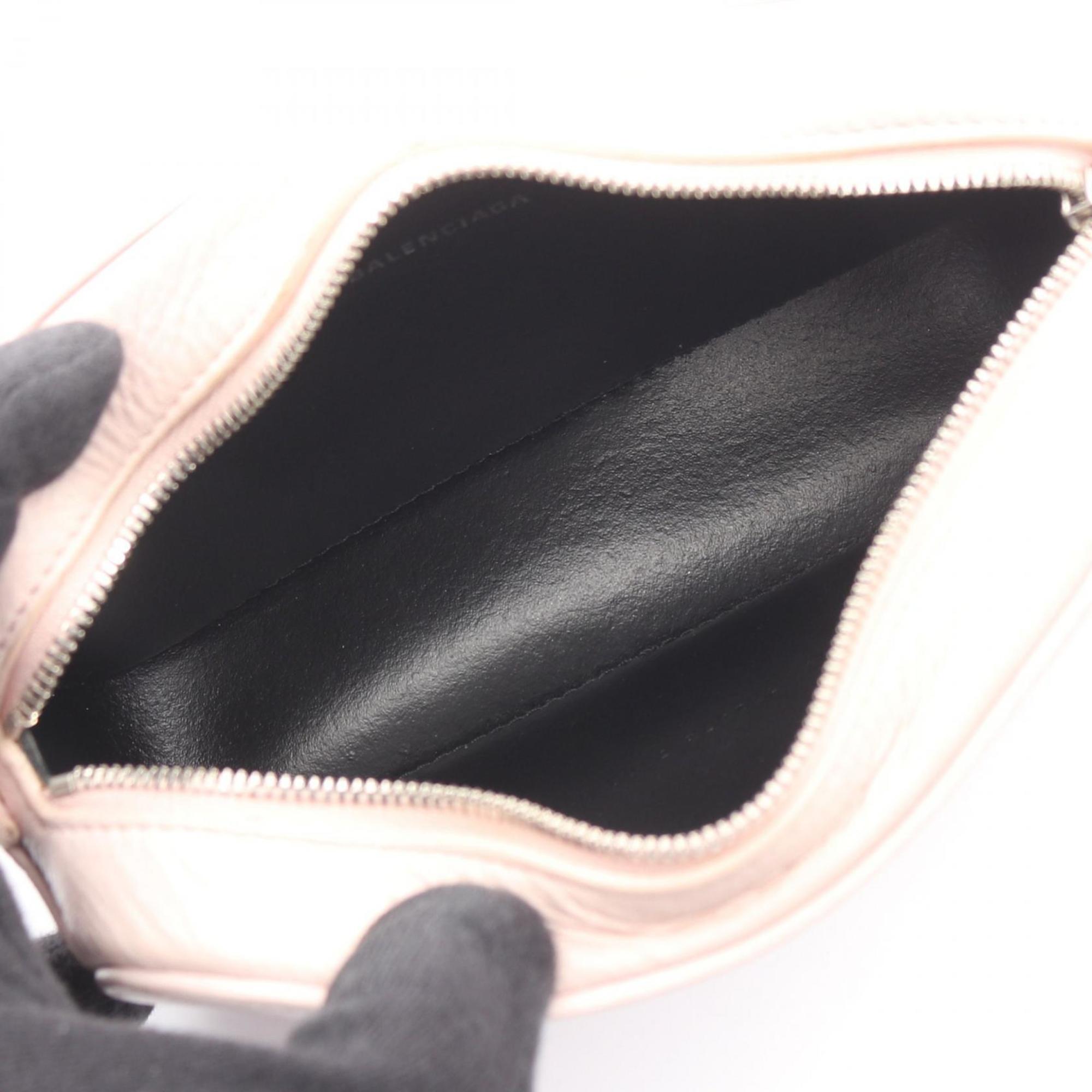 Balenciaga Pink Leather Shoulder Bag (Pre-Owned)