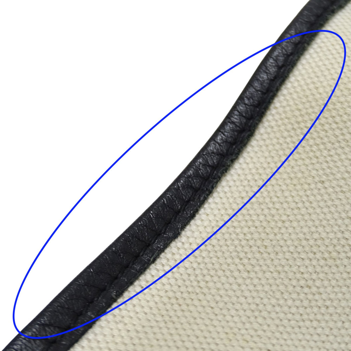Balenciaga Black White Yellow Canvas Handbag Pouch (Pre-Owned)