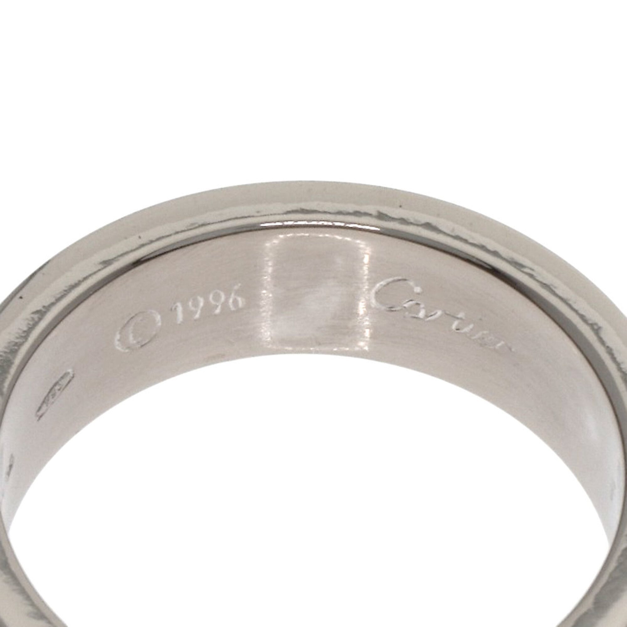 Cartier Love White Gold (18K) Band Ring (Pre-Owned)