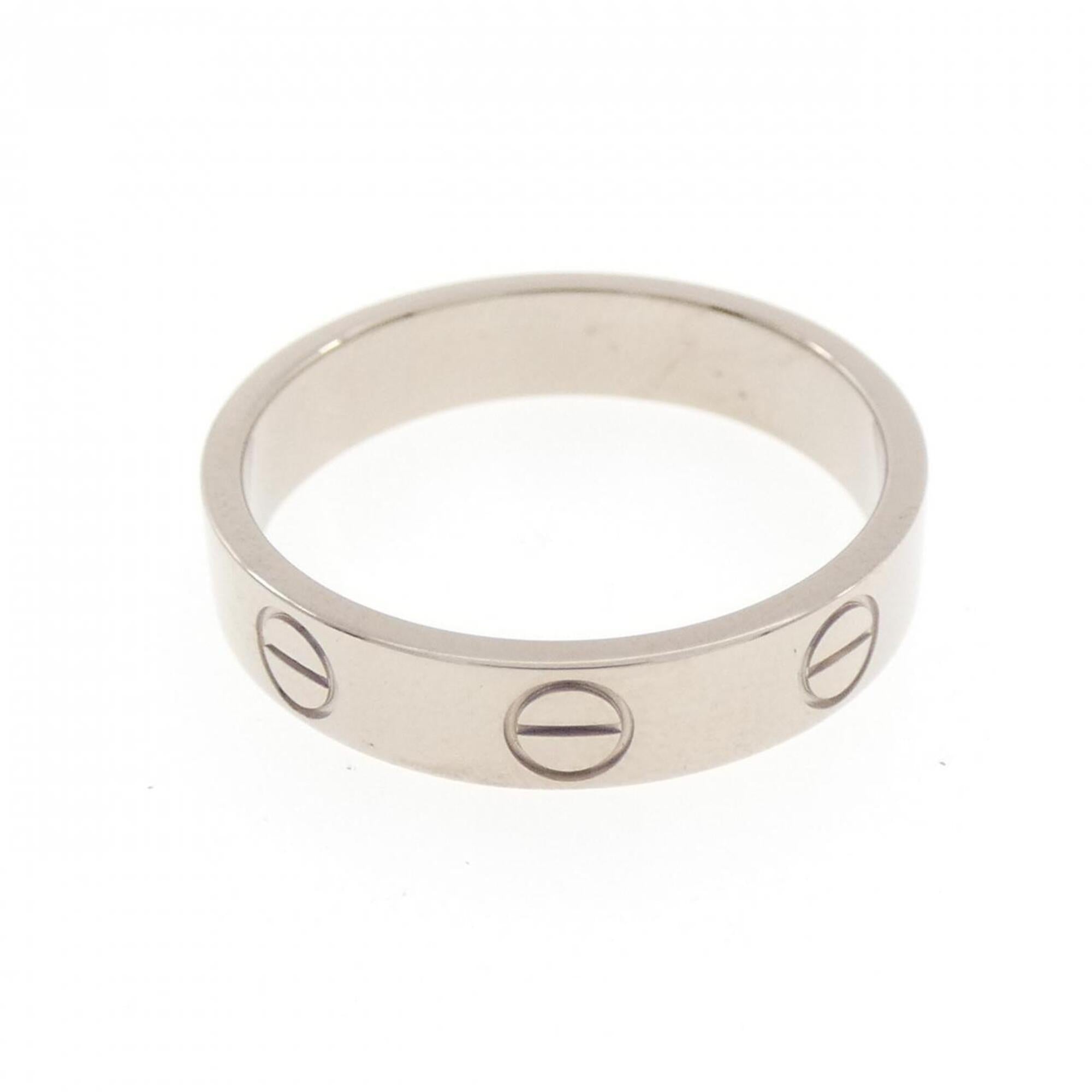 Cartier White Gold White Gold (18K) Band Ring (Pre-Owned)
