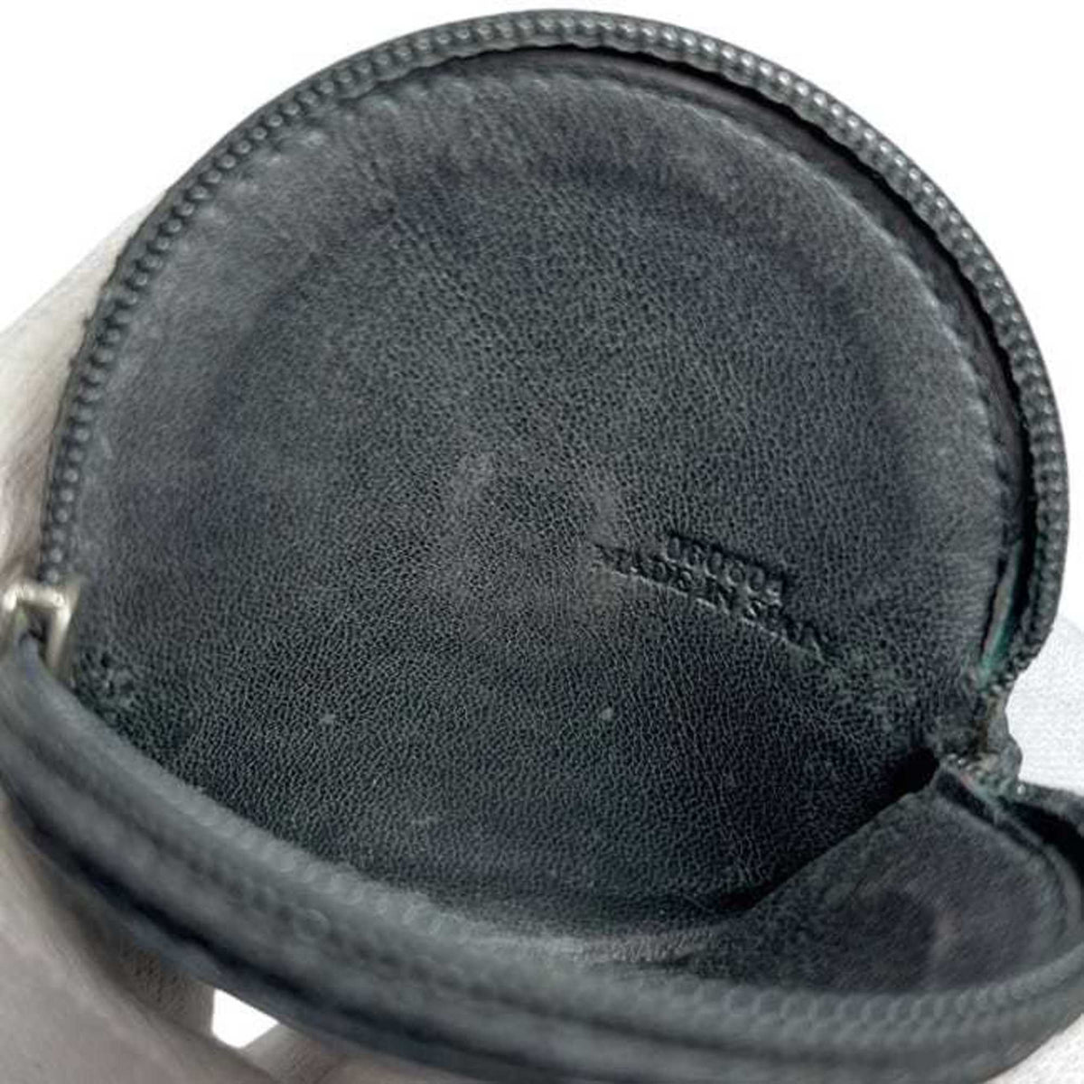 Loewe Black Leather Coin Purse/Coin Case (Pre-Owned)