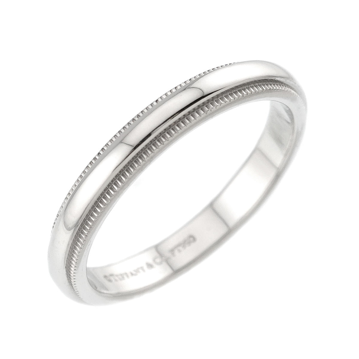 Tiffany Platinum 950 Band Ring (Pre-Owned)