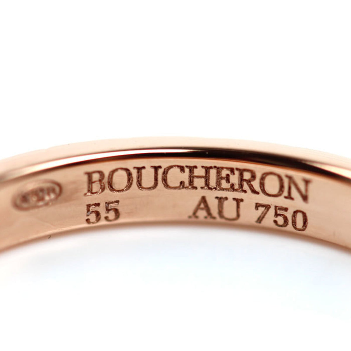 Boucheron Pink Gold (18K) Band Ring (Pre-Owned)