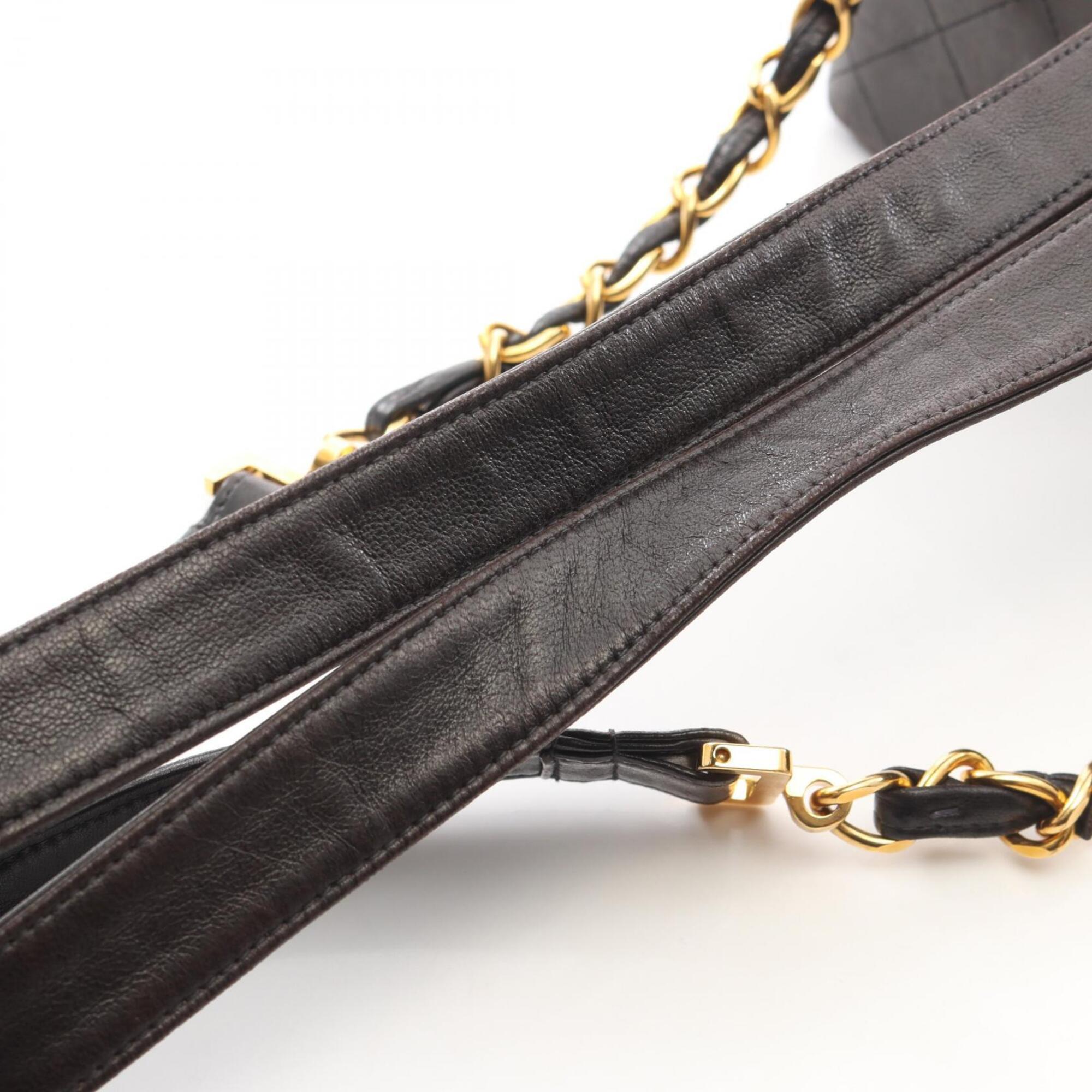 Chanel Black Leather Backpack (Pre-Owned)