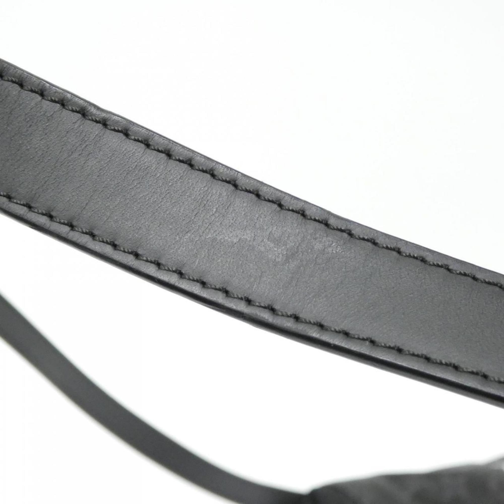 Louis Vuitton Monogram Eclipse Black Coated Canvas Shoulder Bag (Pre-Owned)