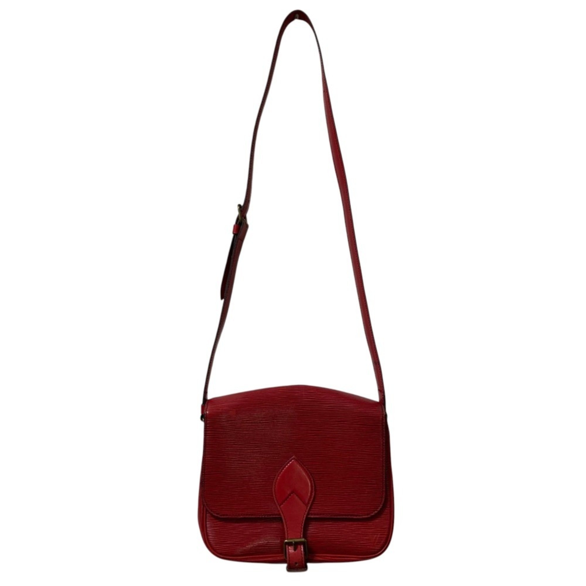Louis Vuitton Epi Red Color Epi Leather Shoulder Bag (Pre-Owned)