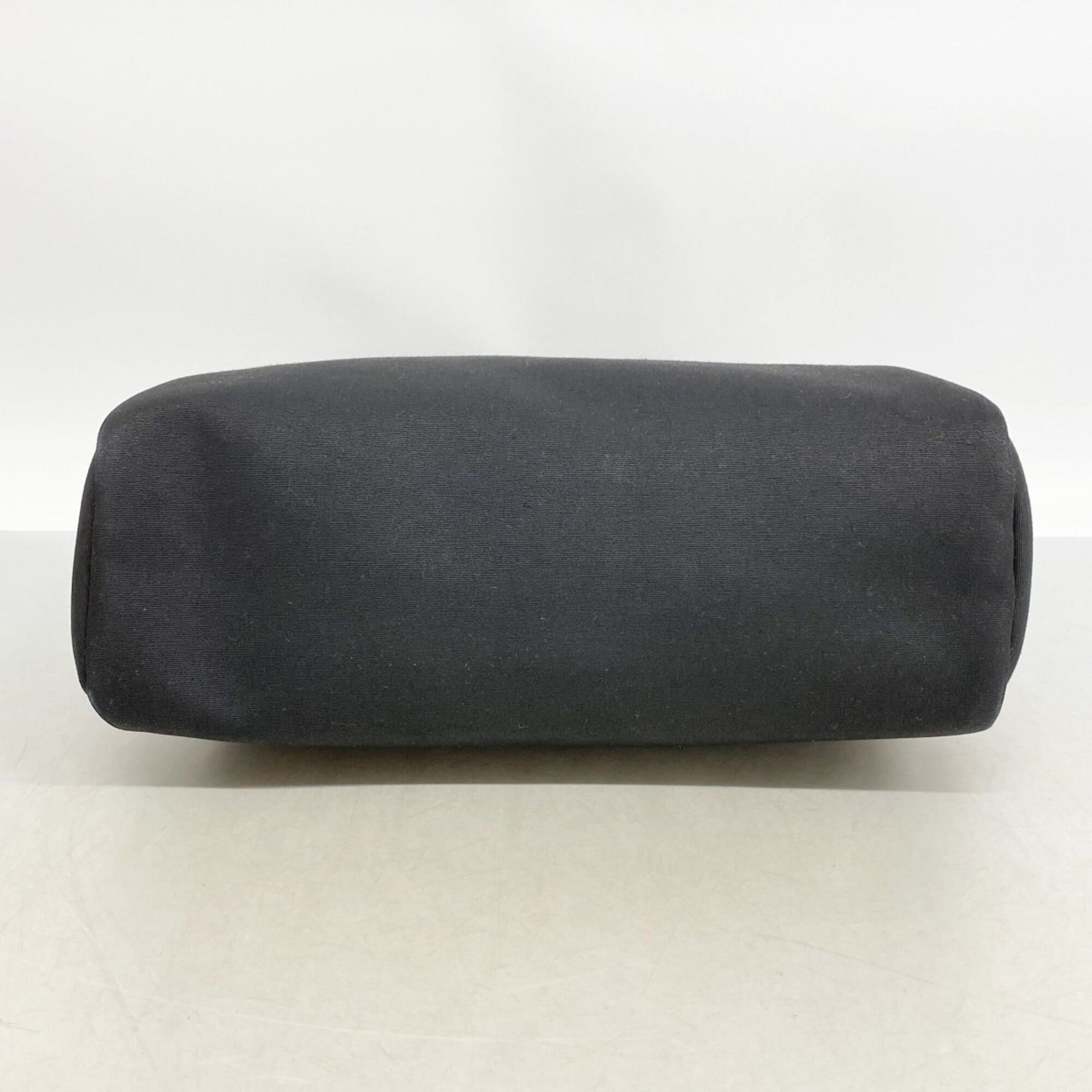 Hermes Black Toile Officier Handbag (Pre-Owned)