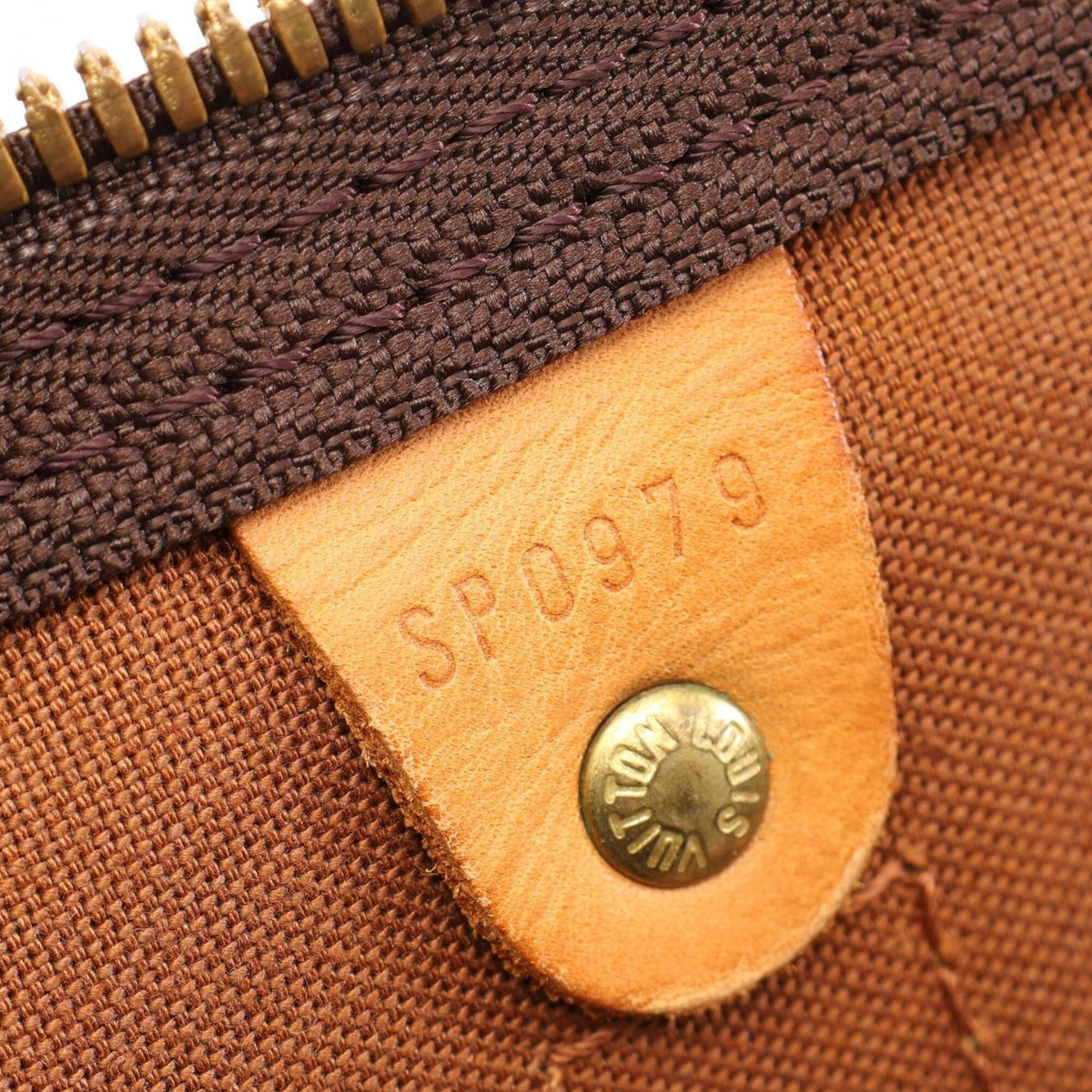 Louis Vuitton Brown Coated Canvas Monogram Leather Boston Bag Handbag (Pre-Owned)