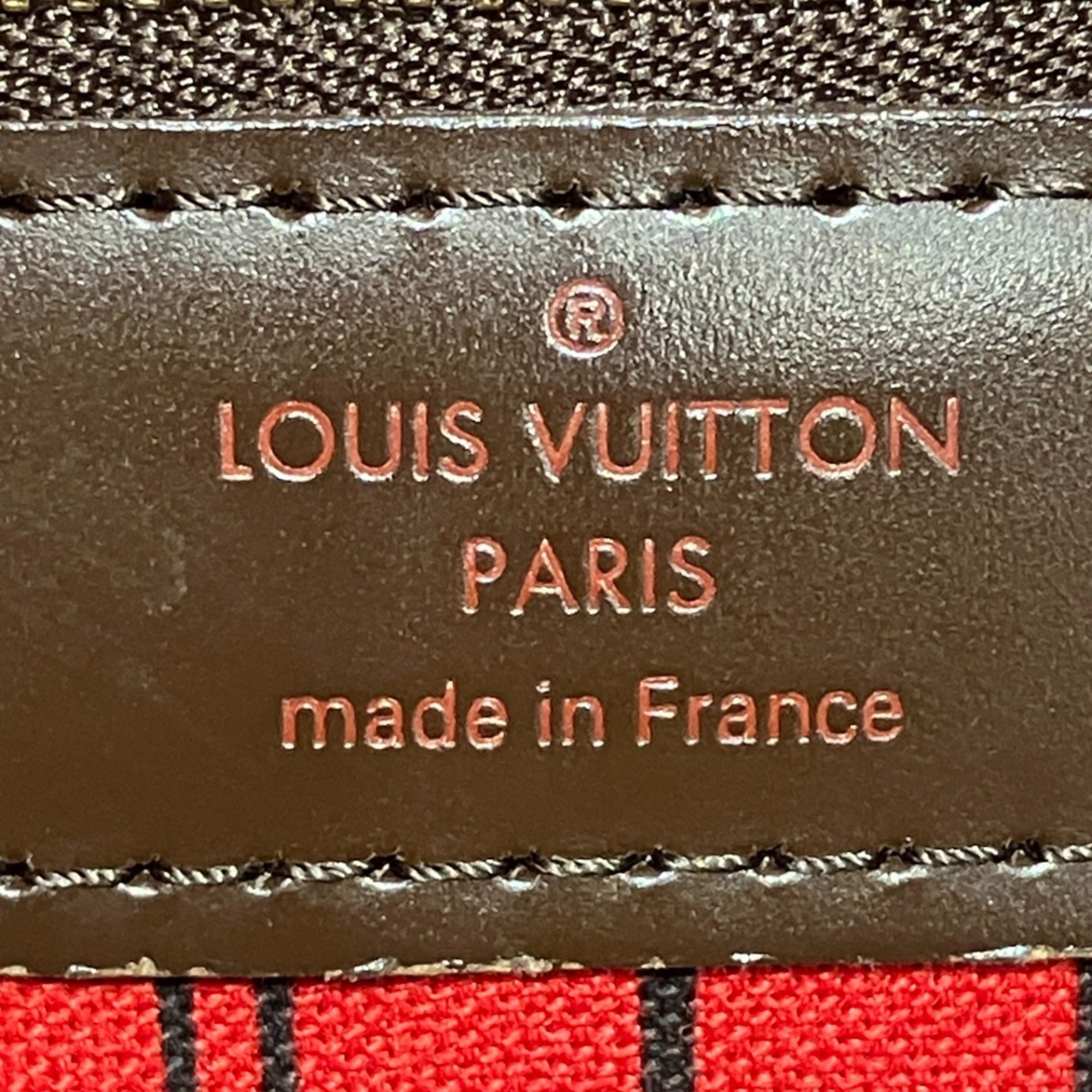 Louis Vuitton Brown Damier Canvas Tote Bag (Pre-Owned)