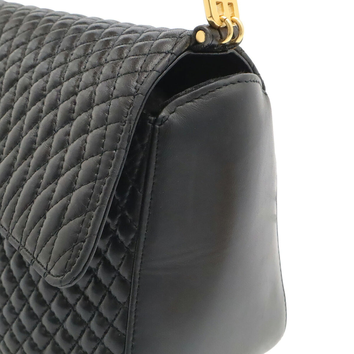 Bally Black Leather Handbag (Pre-Owned)
