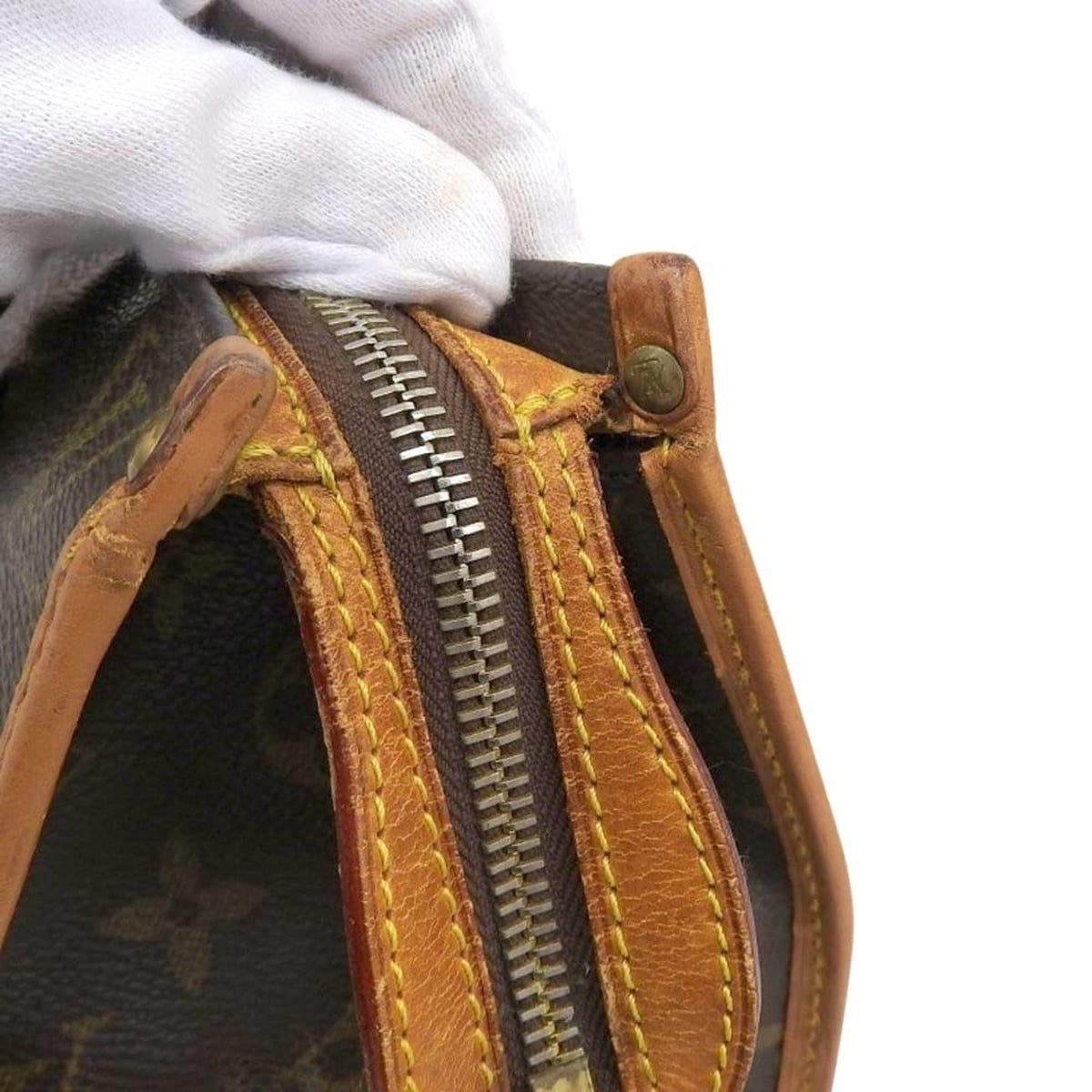 Louis Vuitton Monogram Pvc Leather Handbag Tote Bag (Pre-Owned)