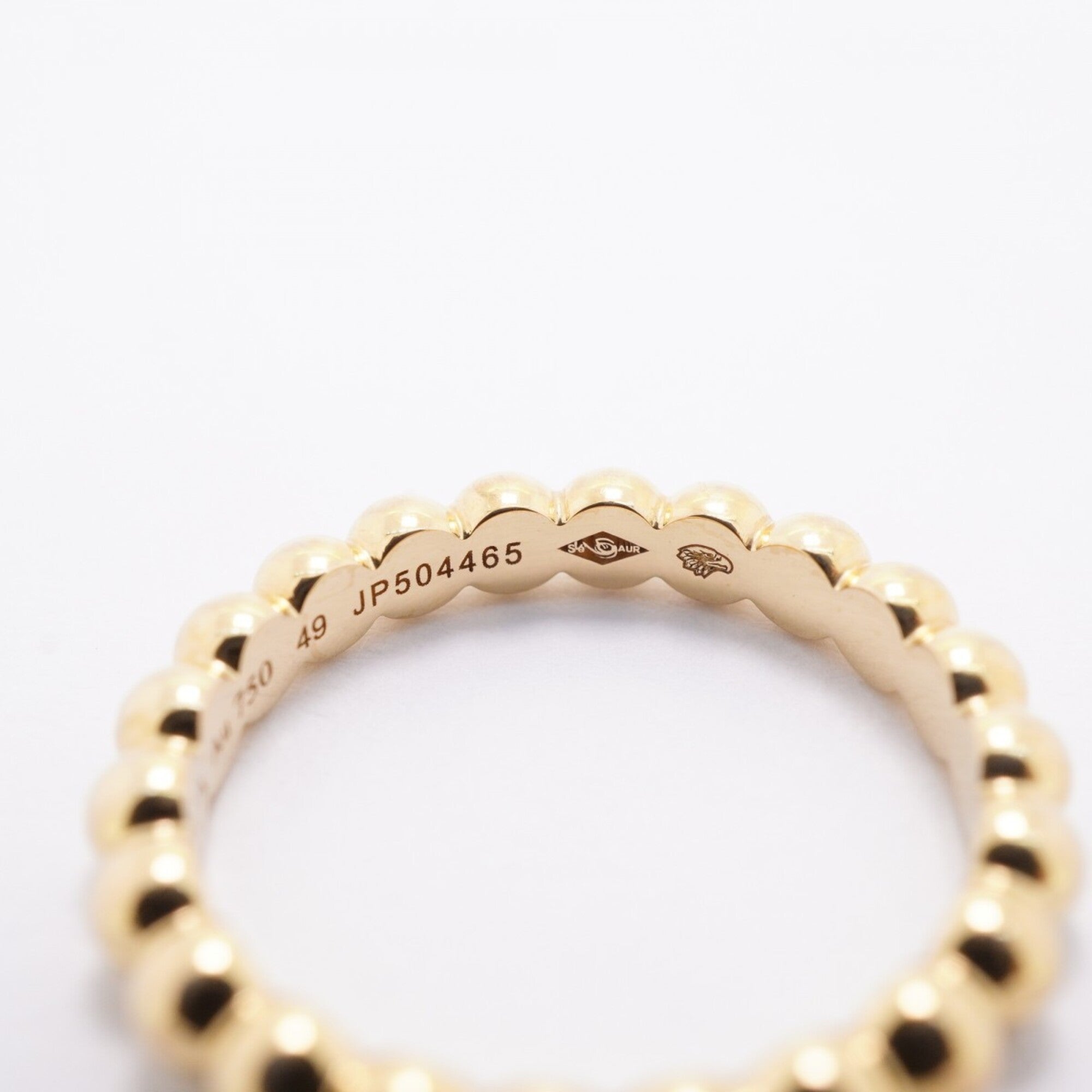 Van Cleef & Arpels Yellow Gold (18K) Band Ring (Pre-Owned)