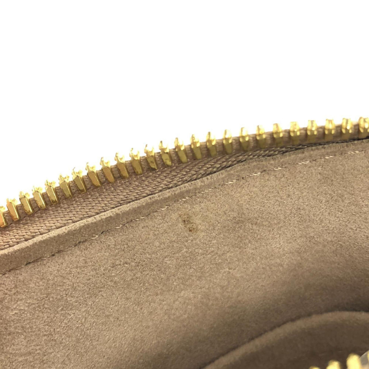 Louis Vuitton Cream Tourterelle Leather Boston Bag (Pre-Owned)