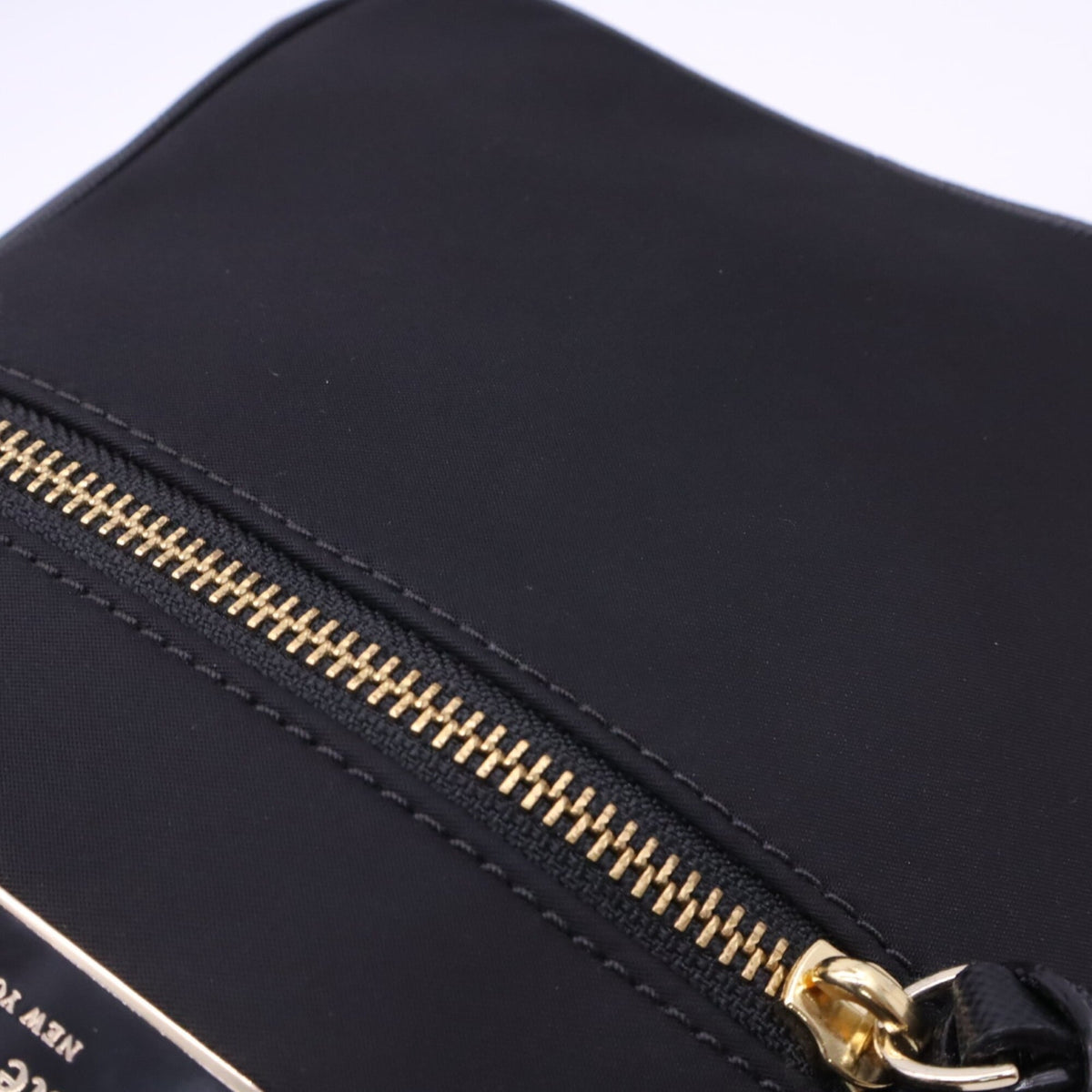 Kate Spade Black Nylon Leather Backpack (Pre-Owned)