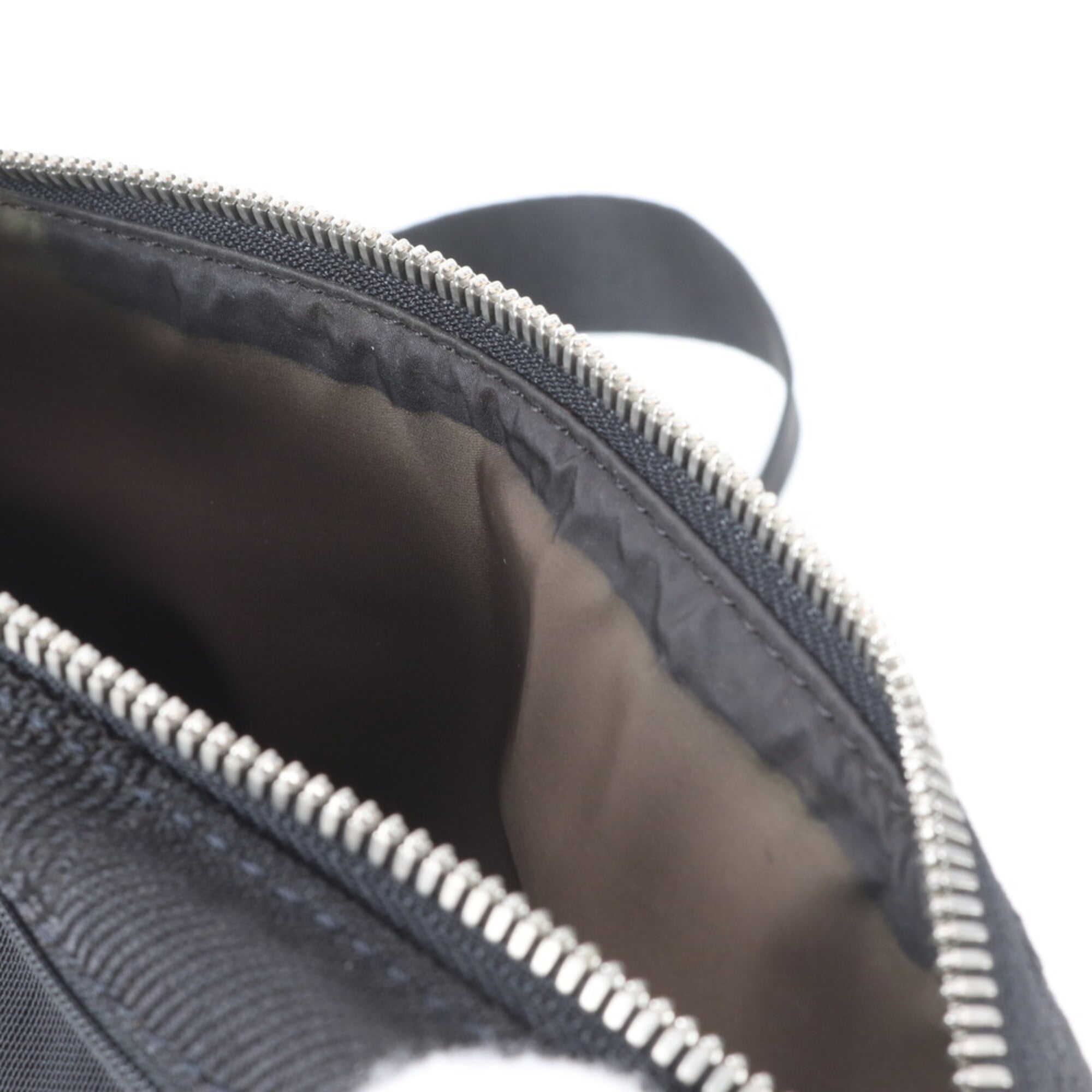 Louis Vuitton Damier Canvas Noir Leather Canvas Sling Bag (Pre-Owned)