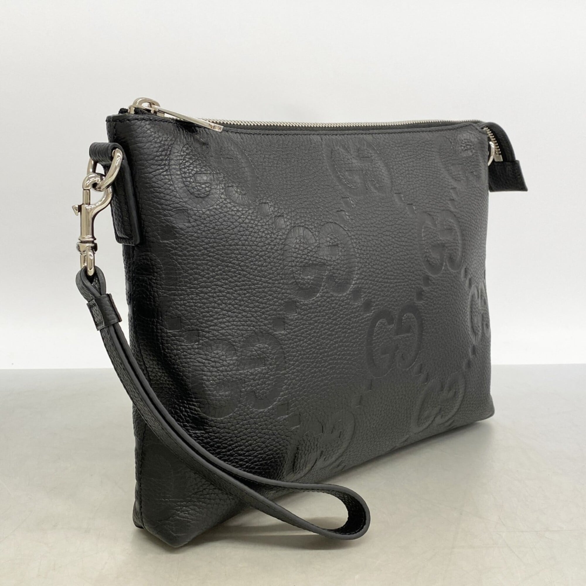 Gucci Black Leather Shoulder Bag (Pre-Owned)