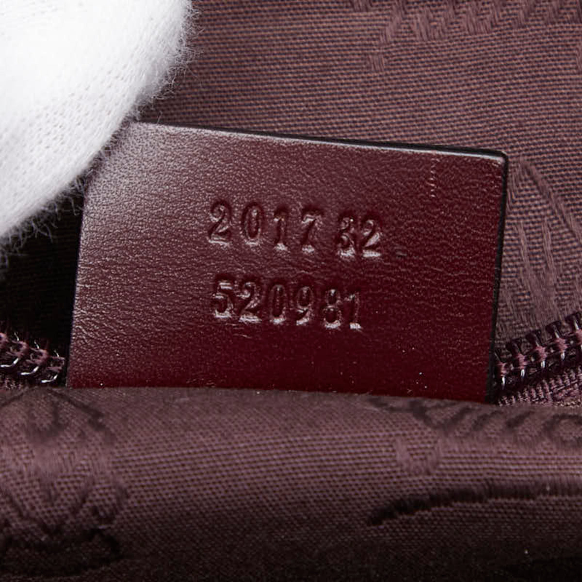 Gucci Red Color Wine Pvc Leather Messenger Bag Shoulder Bag (Pre-Owned)