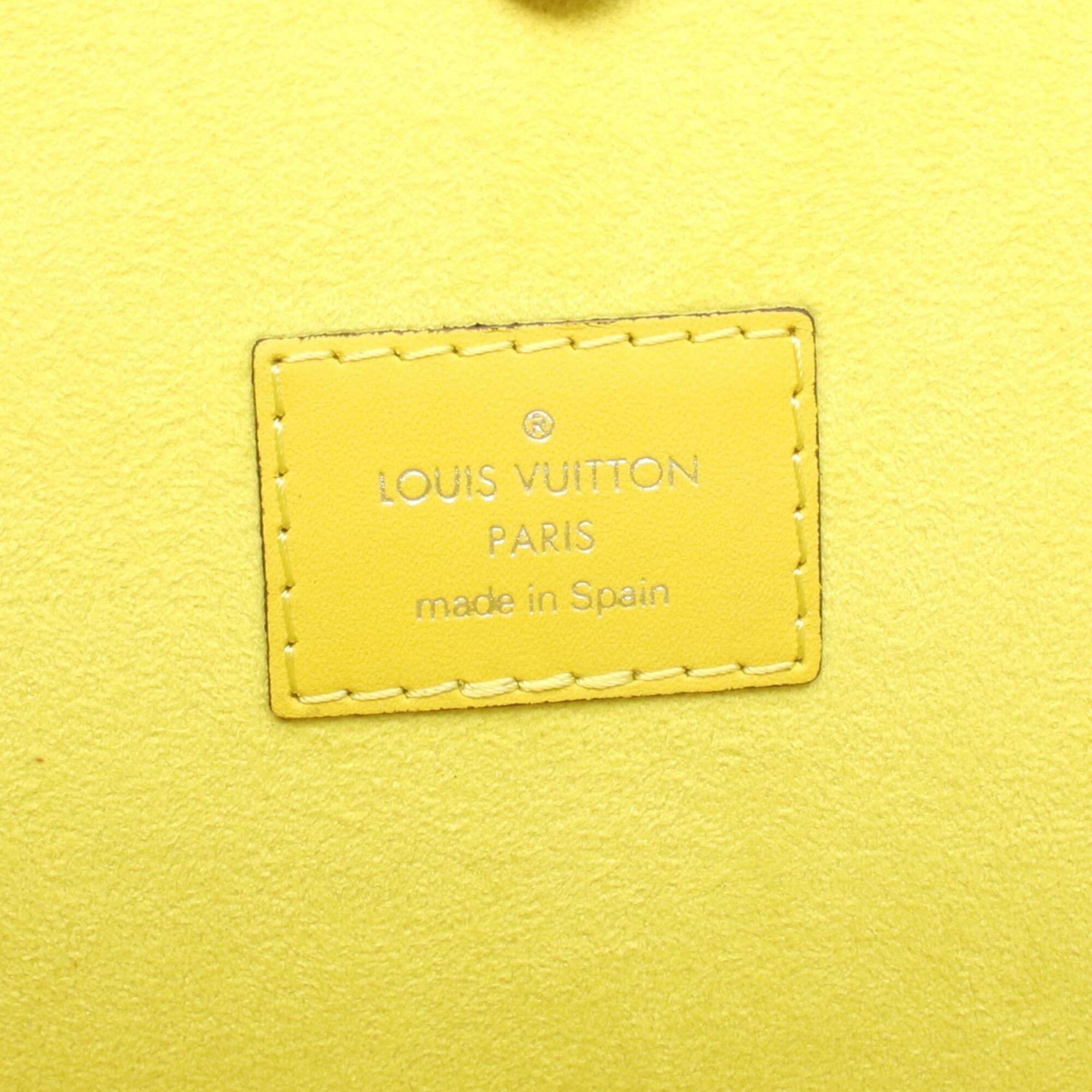 Louis Vuitton Mimosa Yellow Epi Leather Handbag Tote Bag (Pre-Owned)