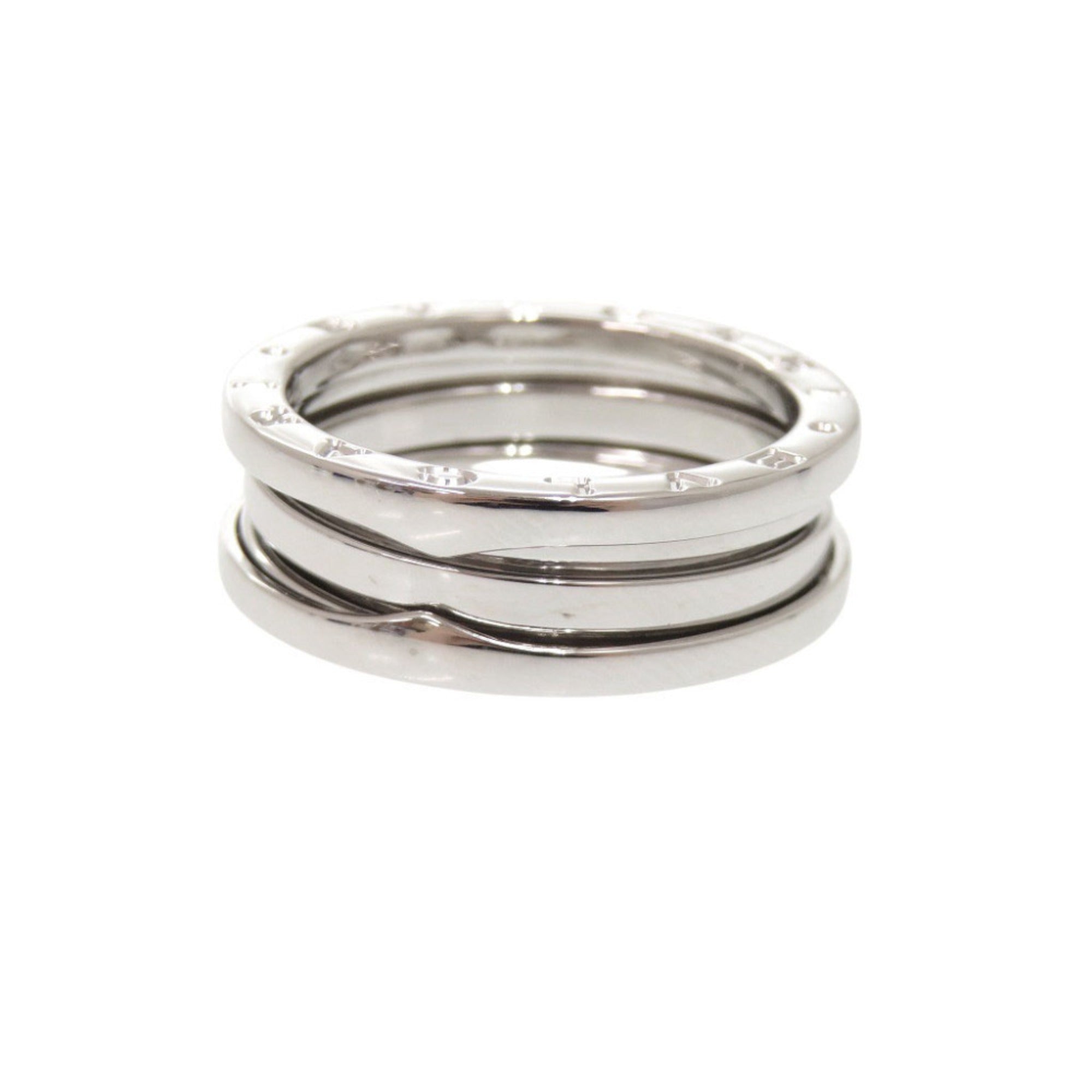 Bvlgari White Gold White Gold (18K) Band Ring (Pre-Owned)