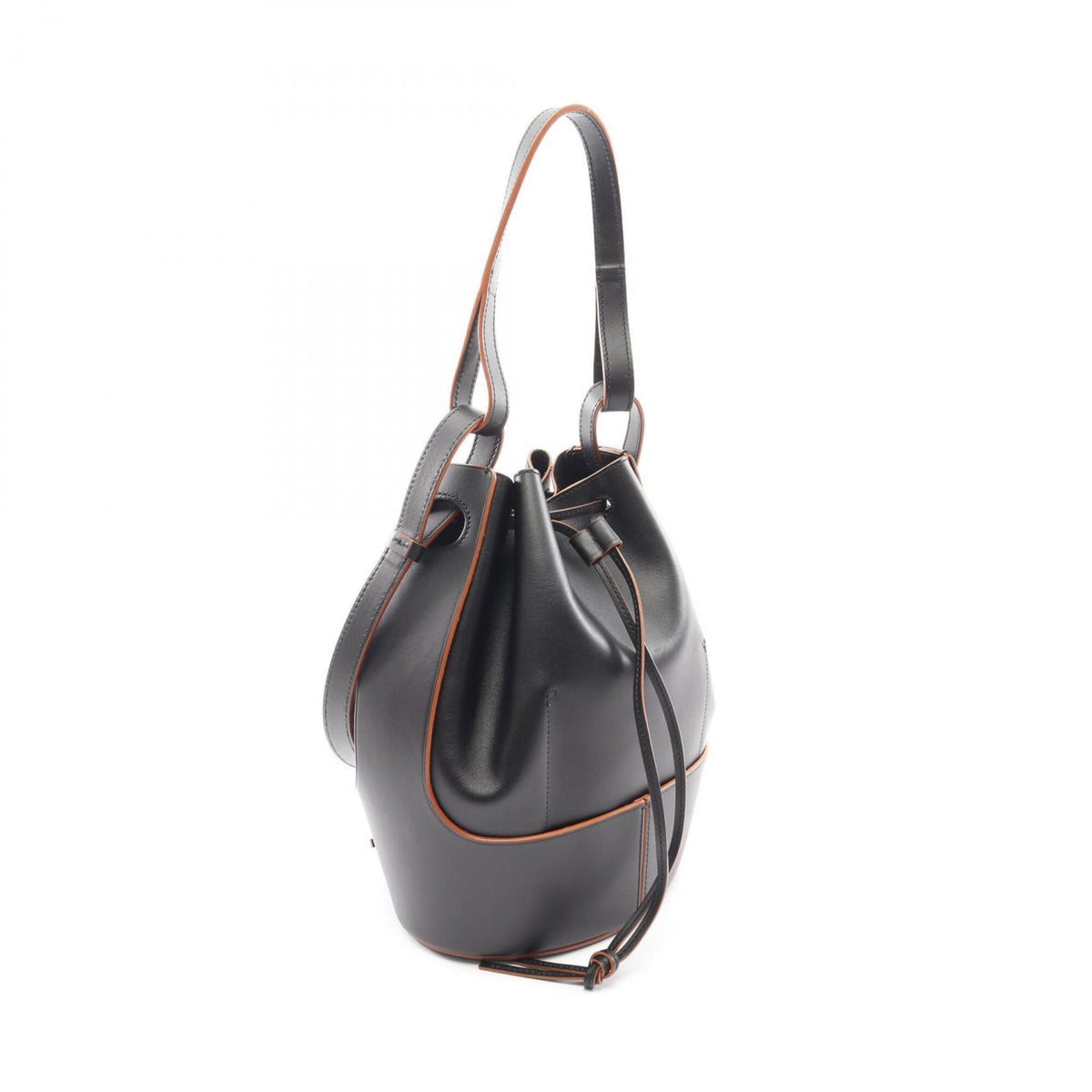 Loewe Black Leather Handbag Shoulder Bag (Pre-Owned)
