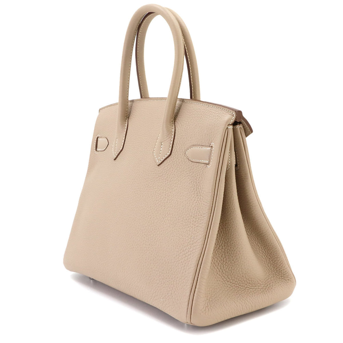 Hermes Argile Togo Leather Handbag (Pre-Owned)