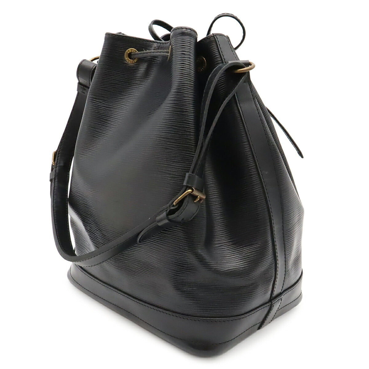 Louis Vuitton Black Galle Noir Epi Leather Shoulder Bag (Pre-Owned)