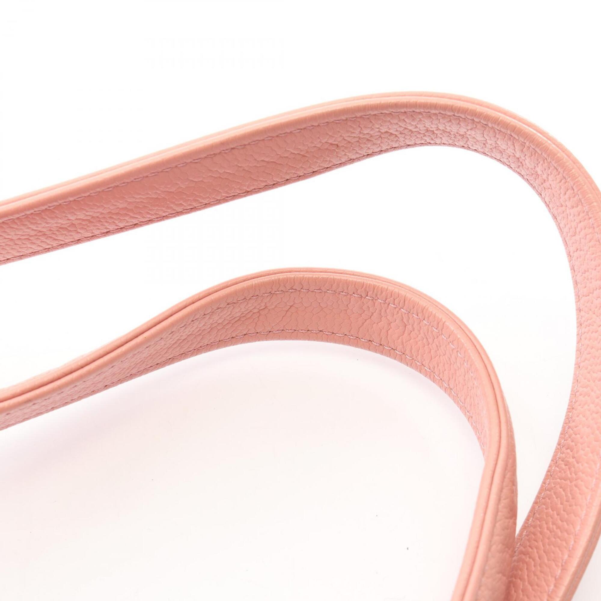 Chanel Pink Grained Calfskin Handbag Tote Bag (Pre-Owned)